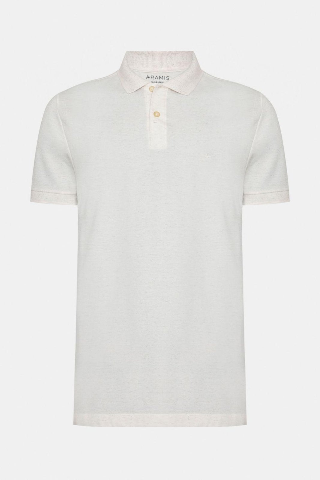 Imagem principal Polo Aramis Manga Curta Algodão Com Linho Natural Aramis nude natural
