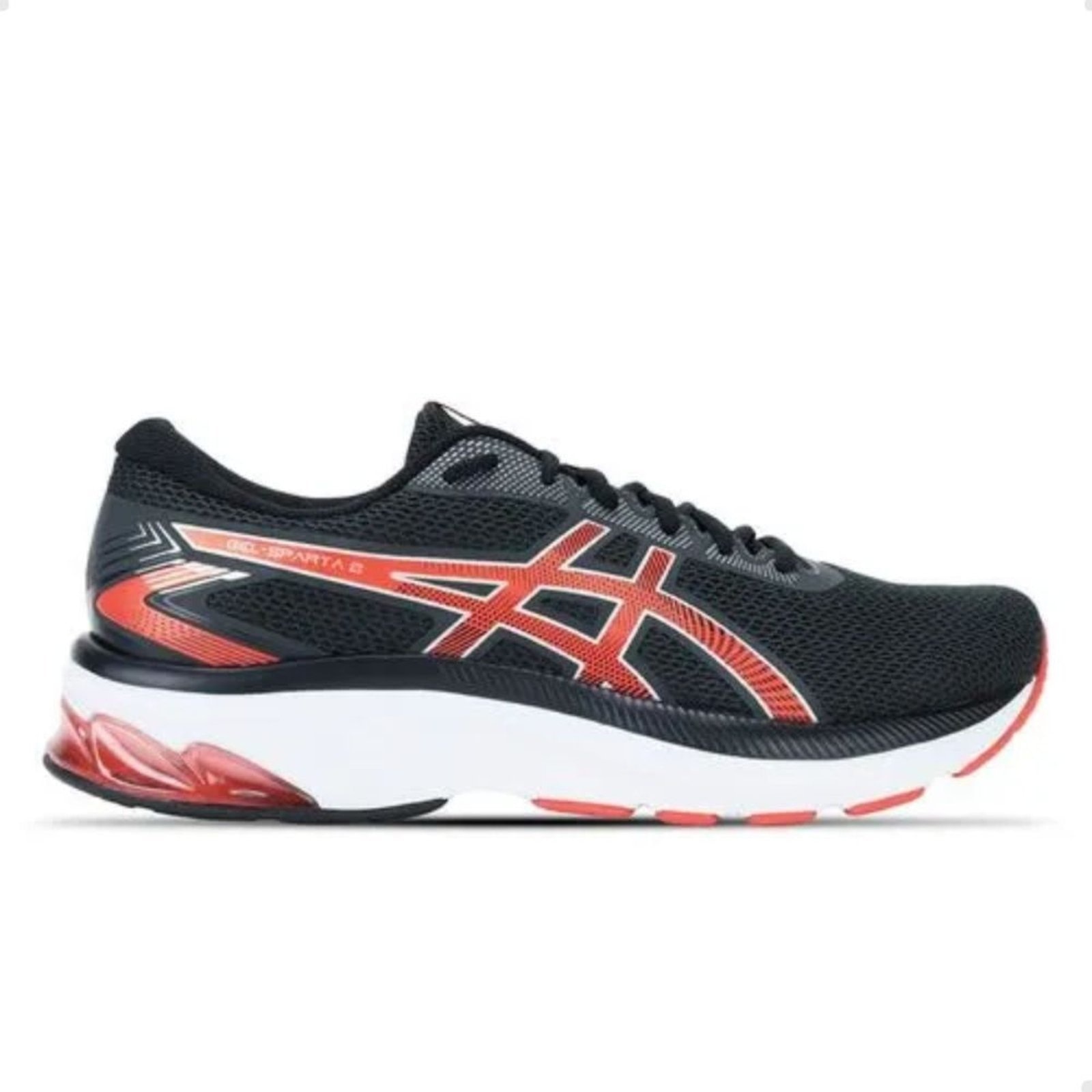 Imagem principal Tênis Running Masculino Asics Gel-Sparta 2 Preto E Vermelho ASICS cinza