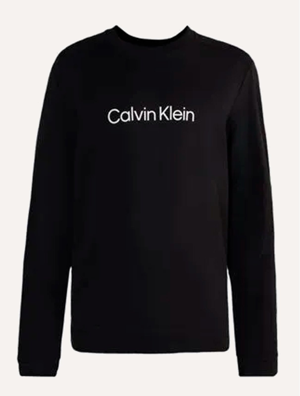 Imagem principal Moletom Calvin Klein Masculino Crewneck CK Front Calvin Klein preto