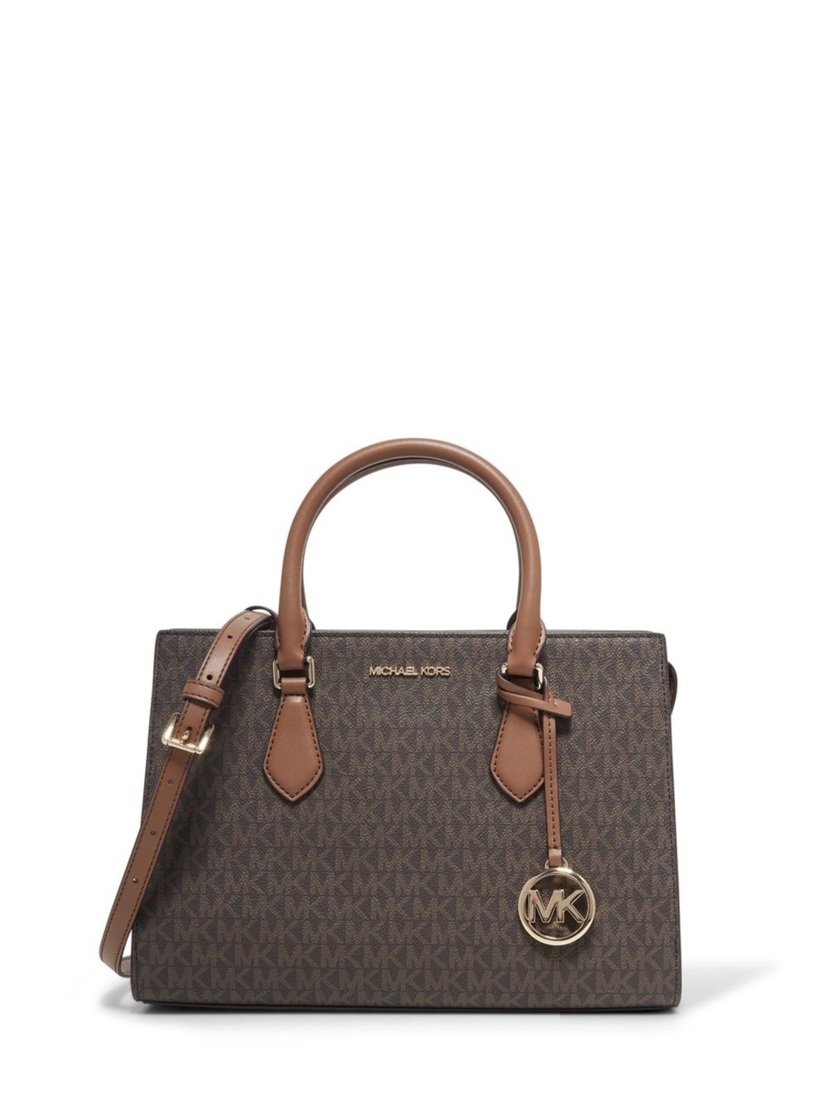 Imagem principal Bolsa Tiracolo Sheila Logo Média 35S3g6hs2b200 Michael Kors marrom