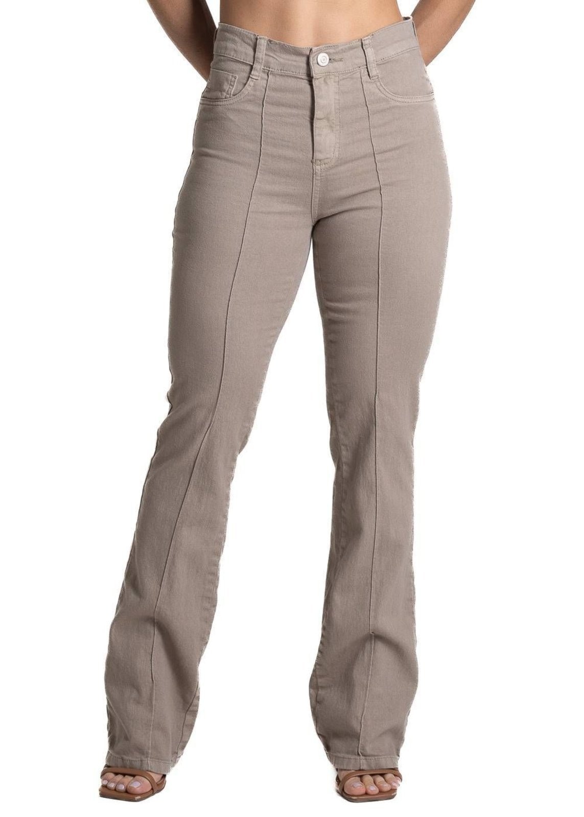 Imagem principal Calça Sarja Sawary Boot Cut - 282311 Sawary bege