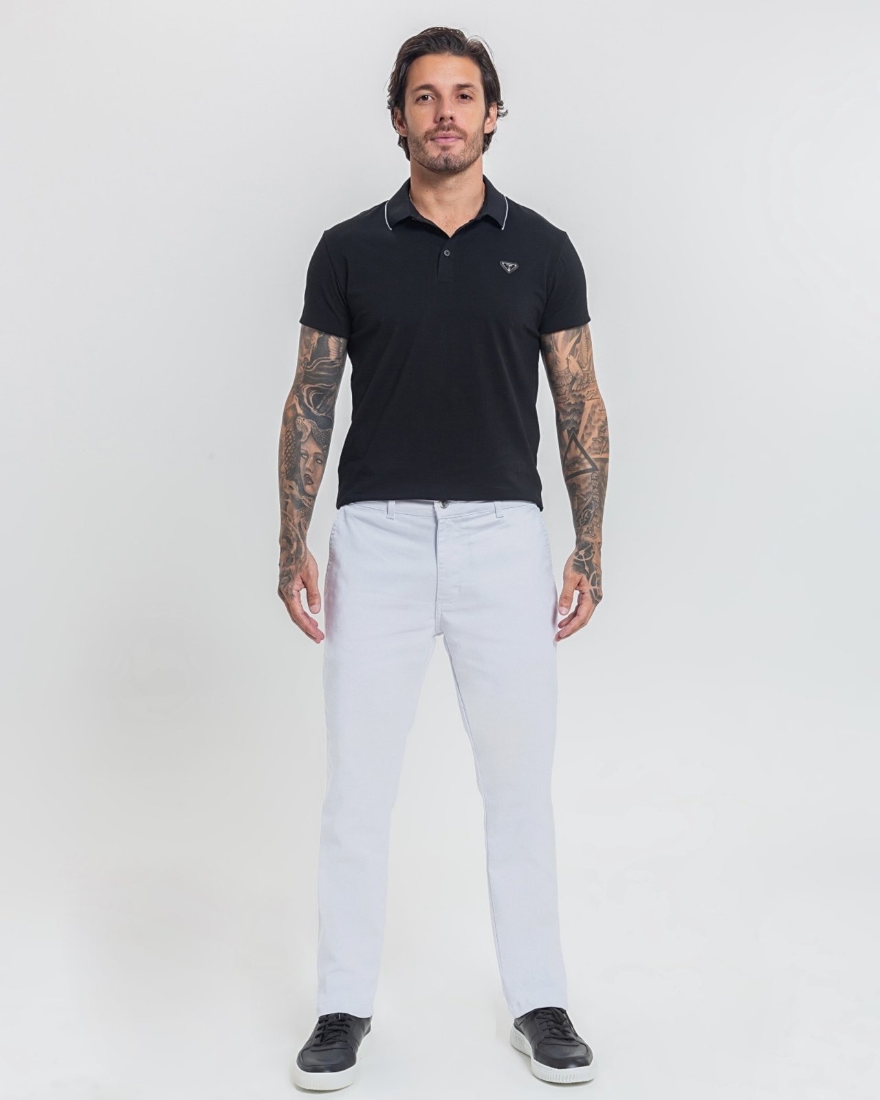 Imagem principal Calça Sarja Masculina Reta - Black Jeans - Branca Black Jeans branco black