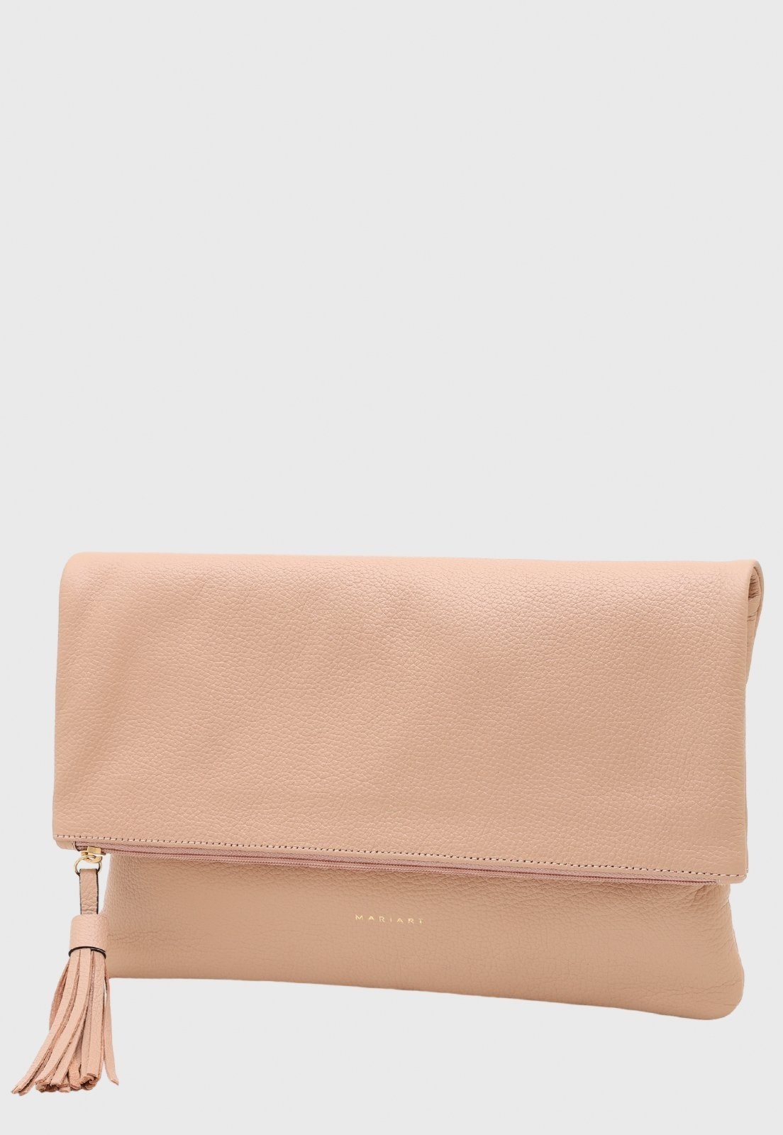 Imagem principal Bolsa Carteira Clutch Couro Mariart Hibisco Creme Mariart bege