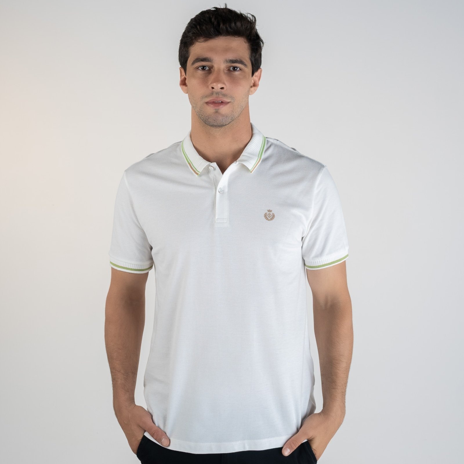 Imagem principal Camisa Polo Forum Friso Off White Forum off-white white
