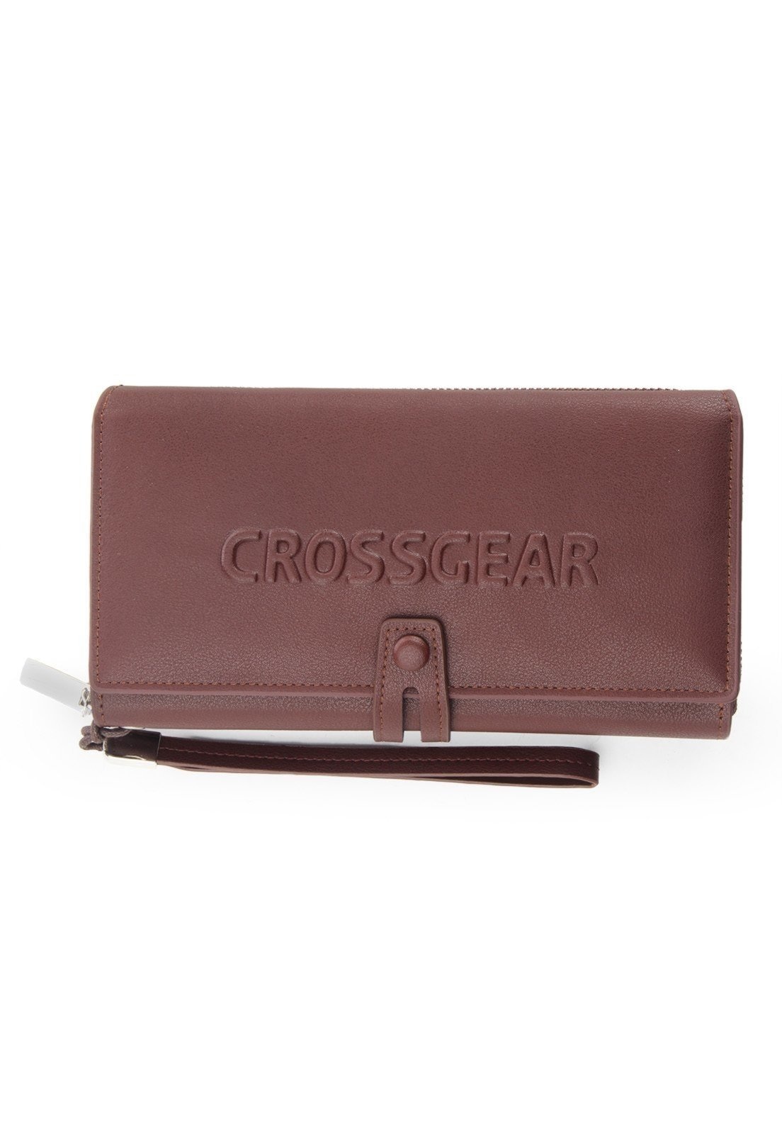 Imagem principal Carteira Crossgear Porta Documentos Cartão Resistente Crossgear marrom