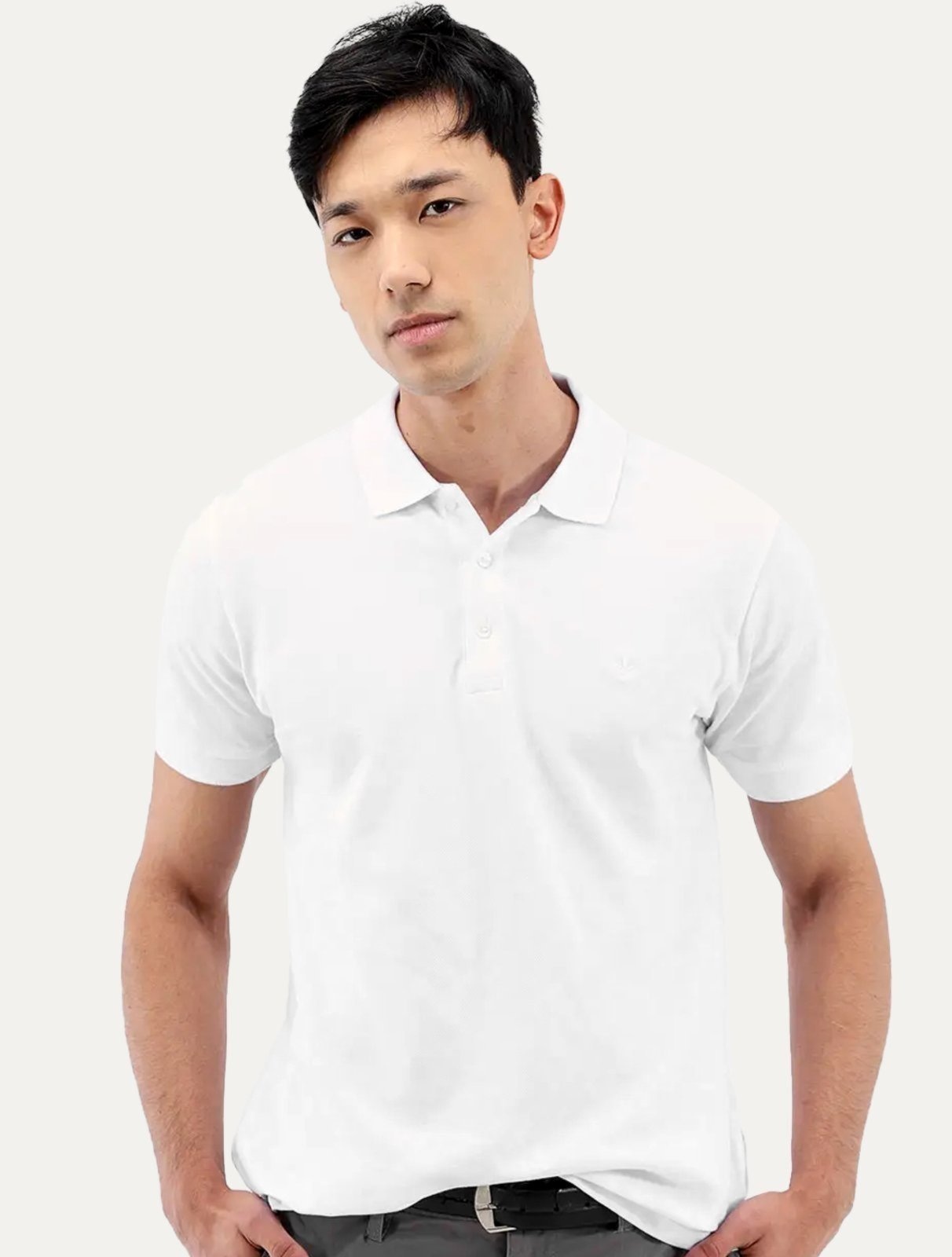 Imagem principal Polo Dudalina Masculina Essentials Extra Cotton Light Icon Branca Dudalina branco