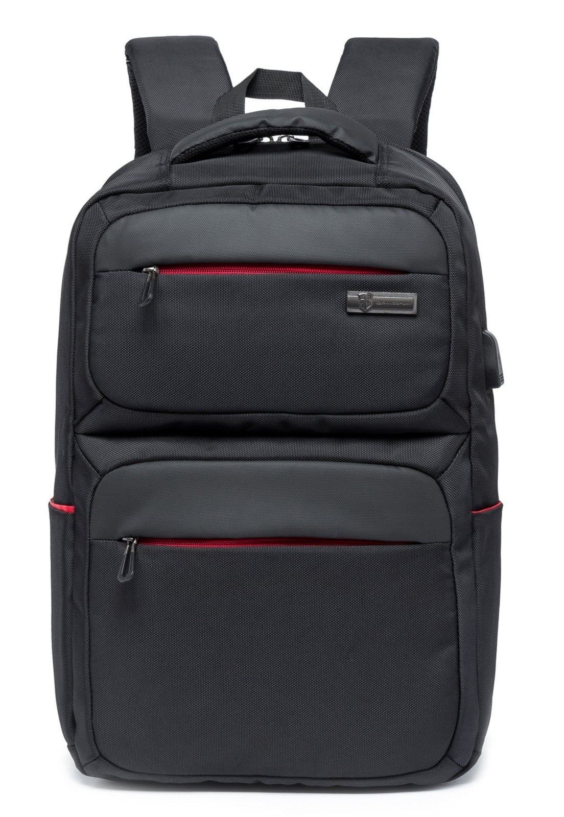 Imagem principal Mochila Swissport Notebook Executiva SaÁda USB Viagem Trabalho Moderna Swissport preto