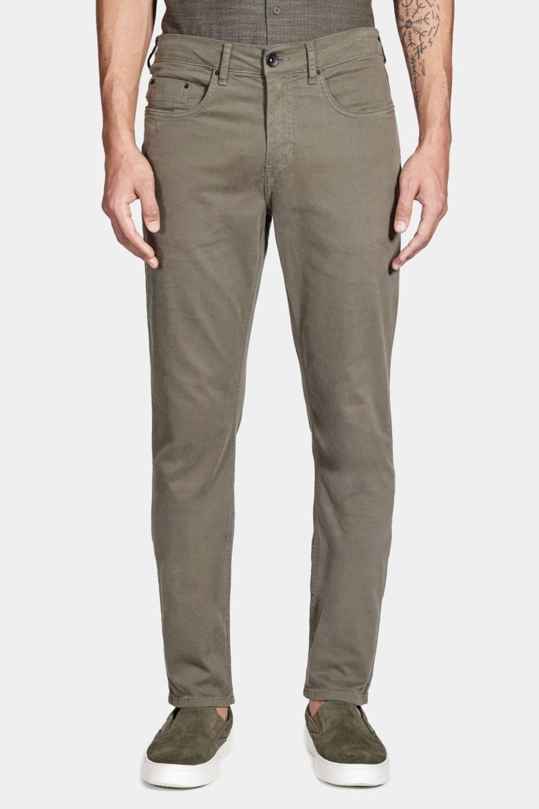 Imagem principal Calça Jeans Aramis Slim Moletom Color Militar Aramis verde