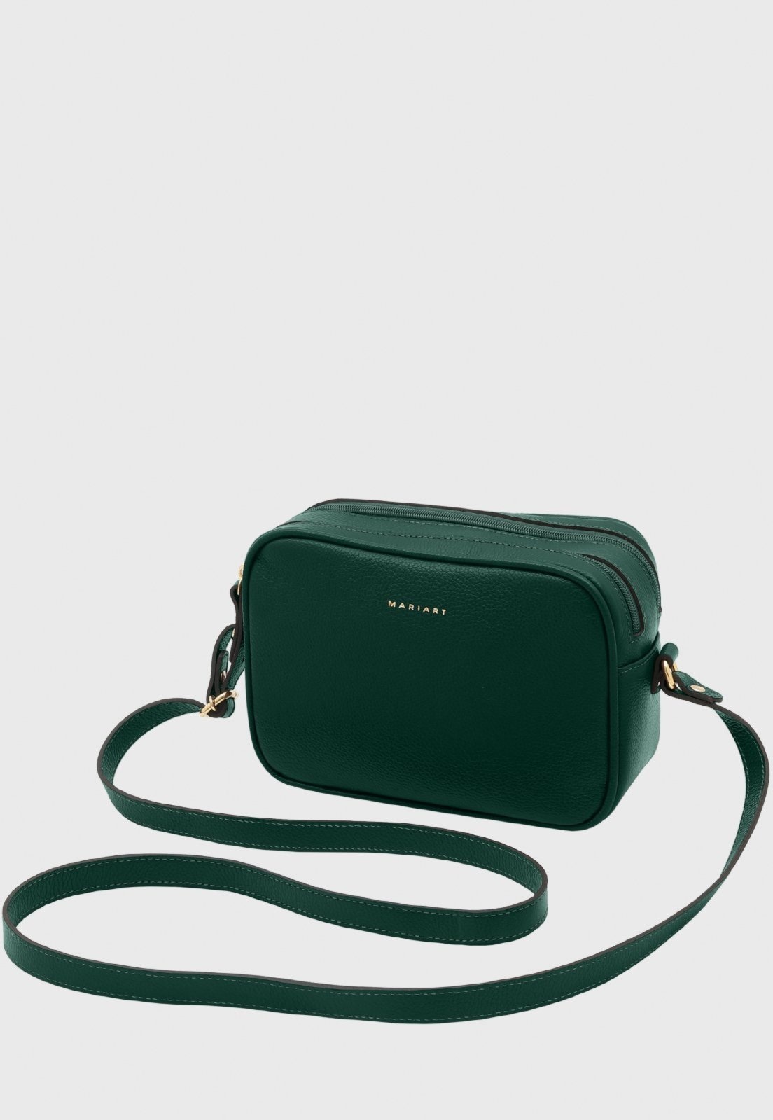 Imagem principal Bolsa Transversal de Couro Mariart Cajuína Amazônia Mariart verde