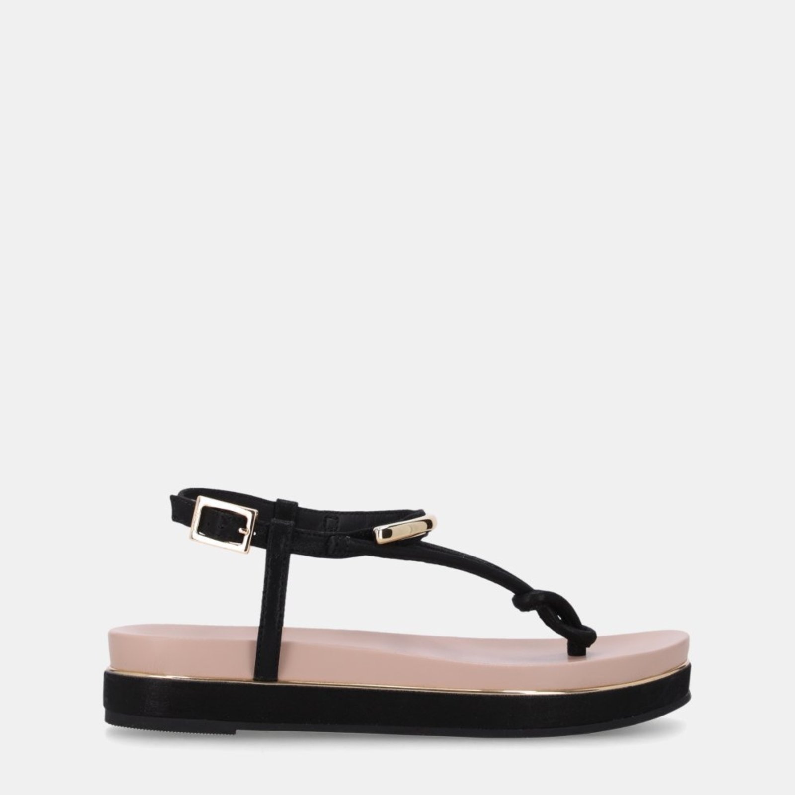 Imagem principal Rasteira Couro Luz Da Lua - 58890400 Luz Da Lua Luz Da Lua preto