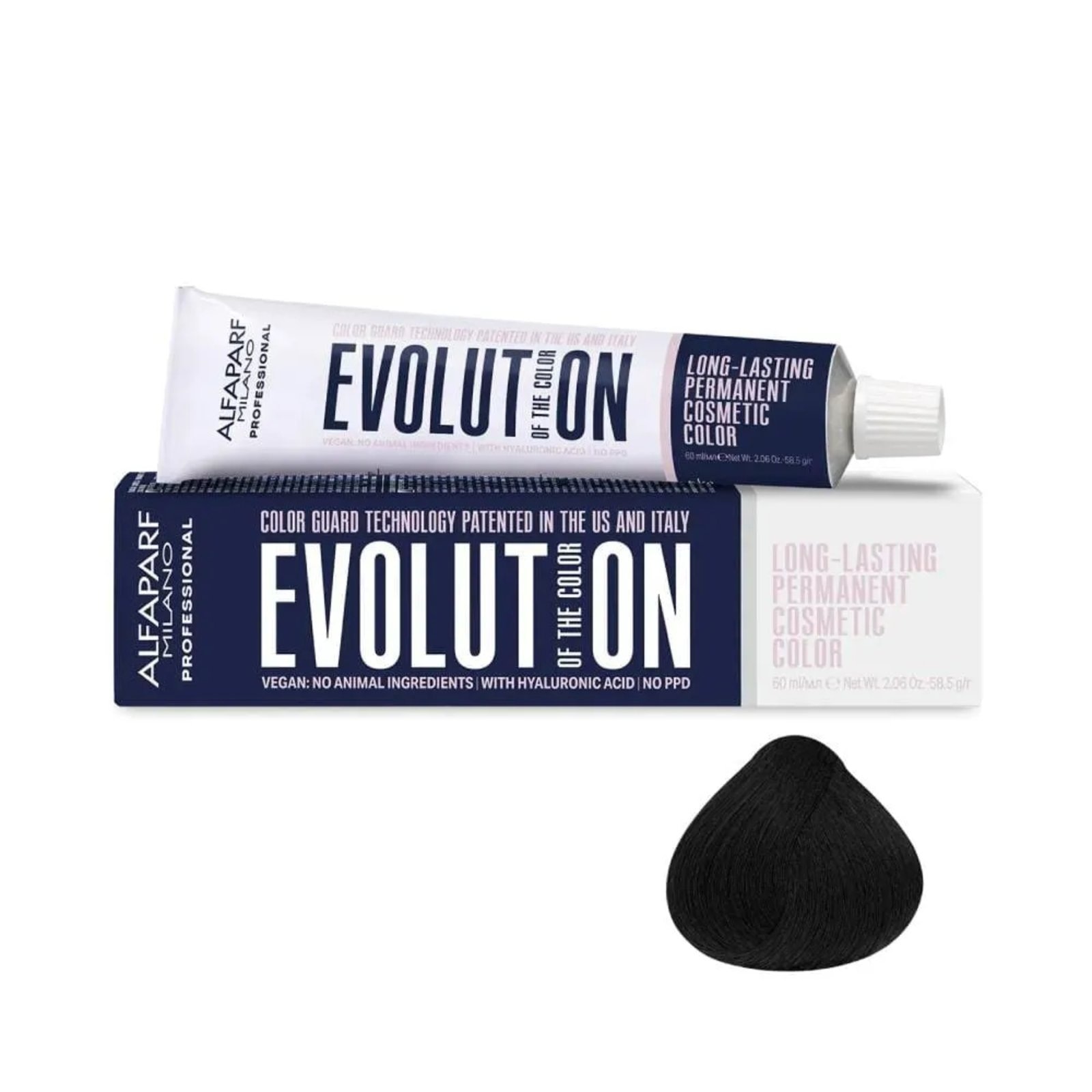 Imagem principal Coloração Alfaparf Milano Evolution Of The Color 1 Preto Alfaparf incolor