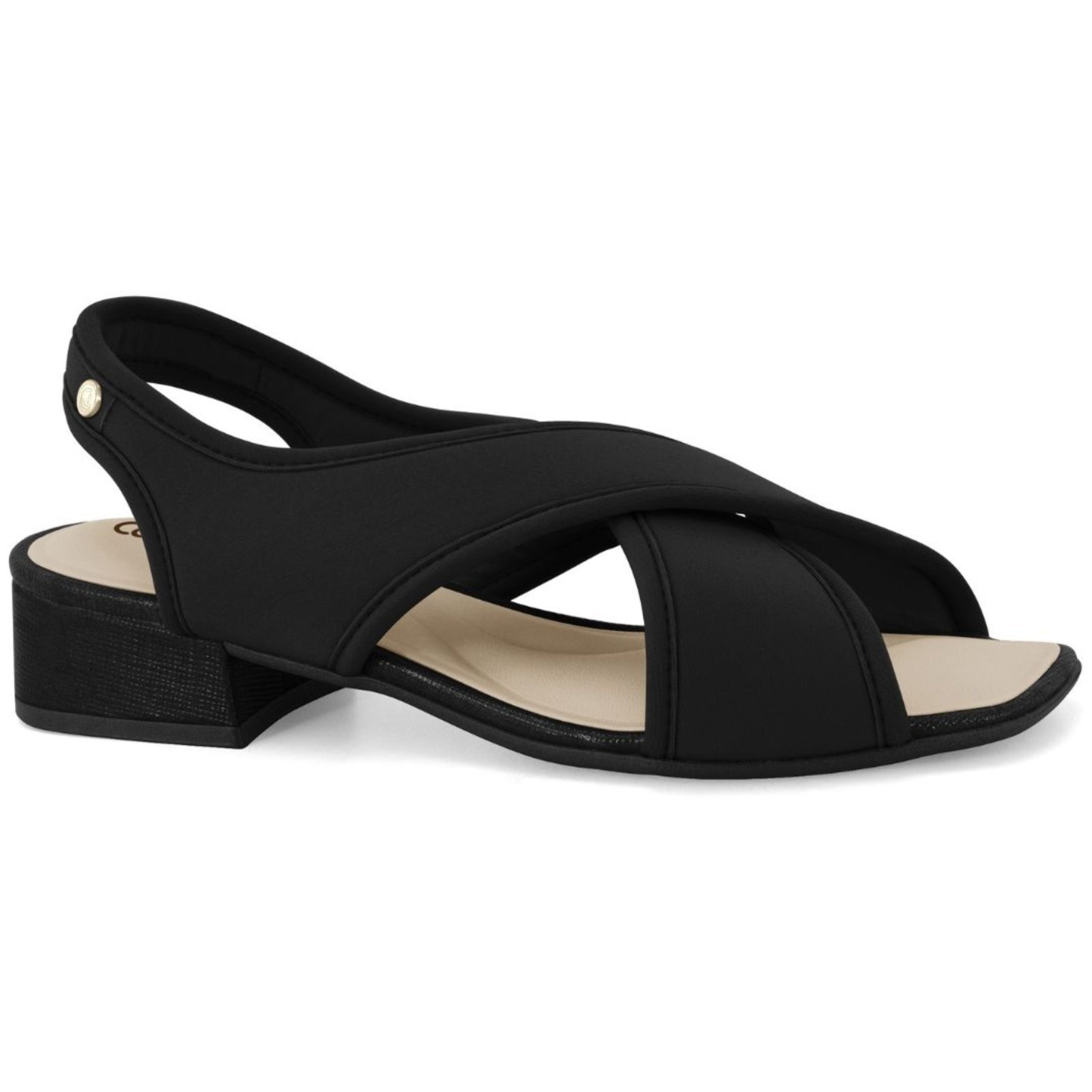 Imagem principal Sandália Feminina Preta Anatômica Comfortflex 2555409-4 Comfortflex preto