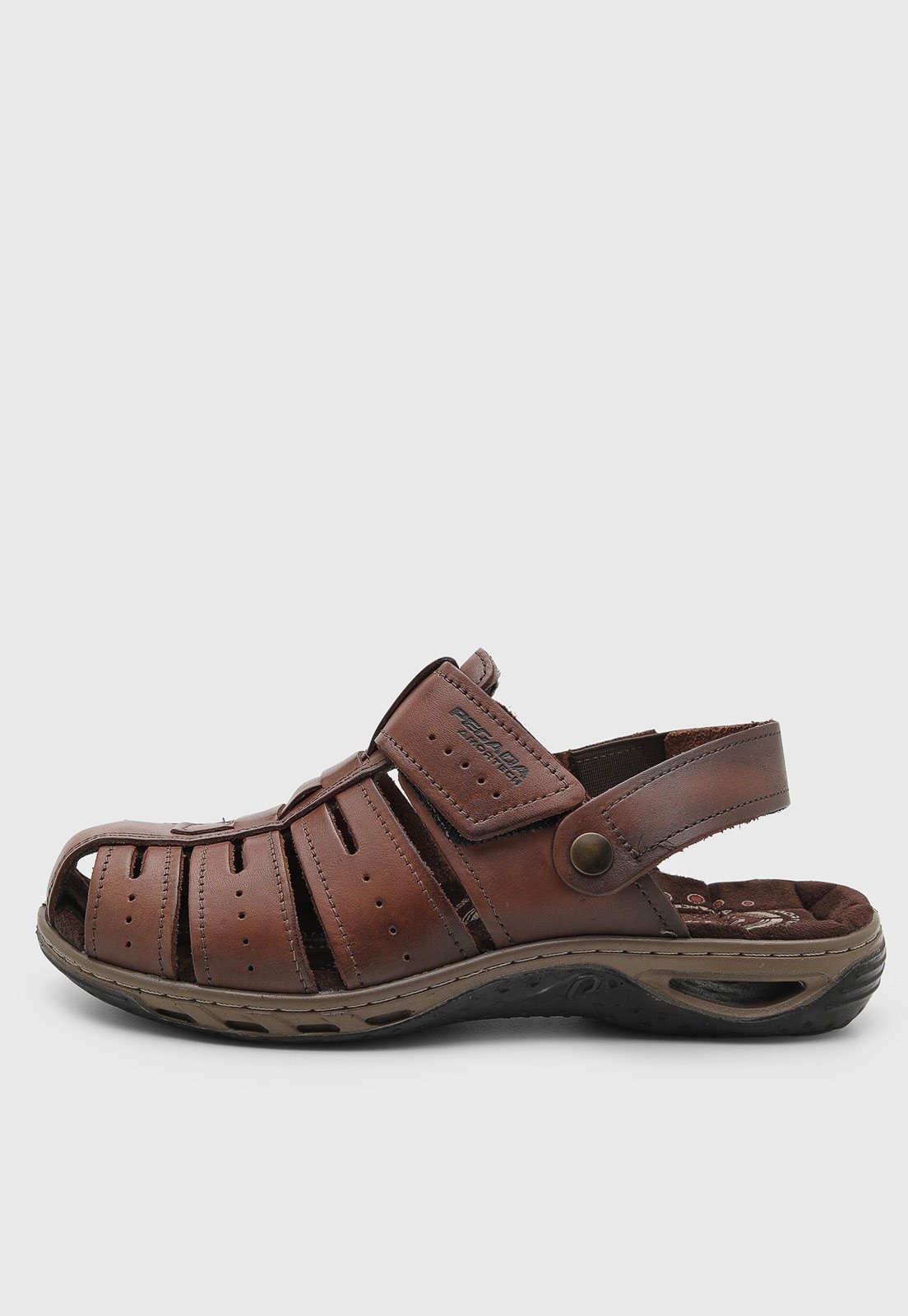 Imagem principal Sandália Masculina Pegada Fechamento Velcro PEGADA marrom