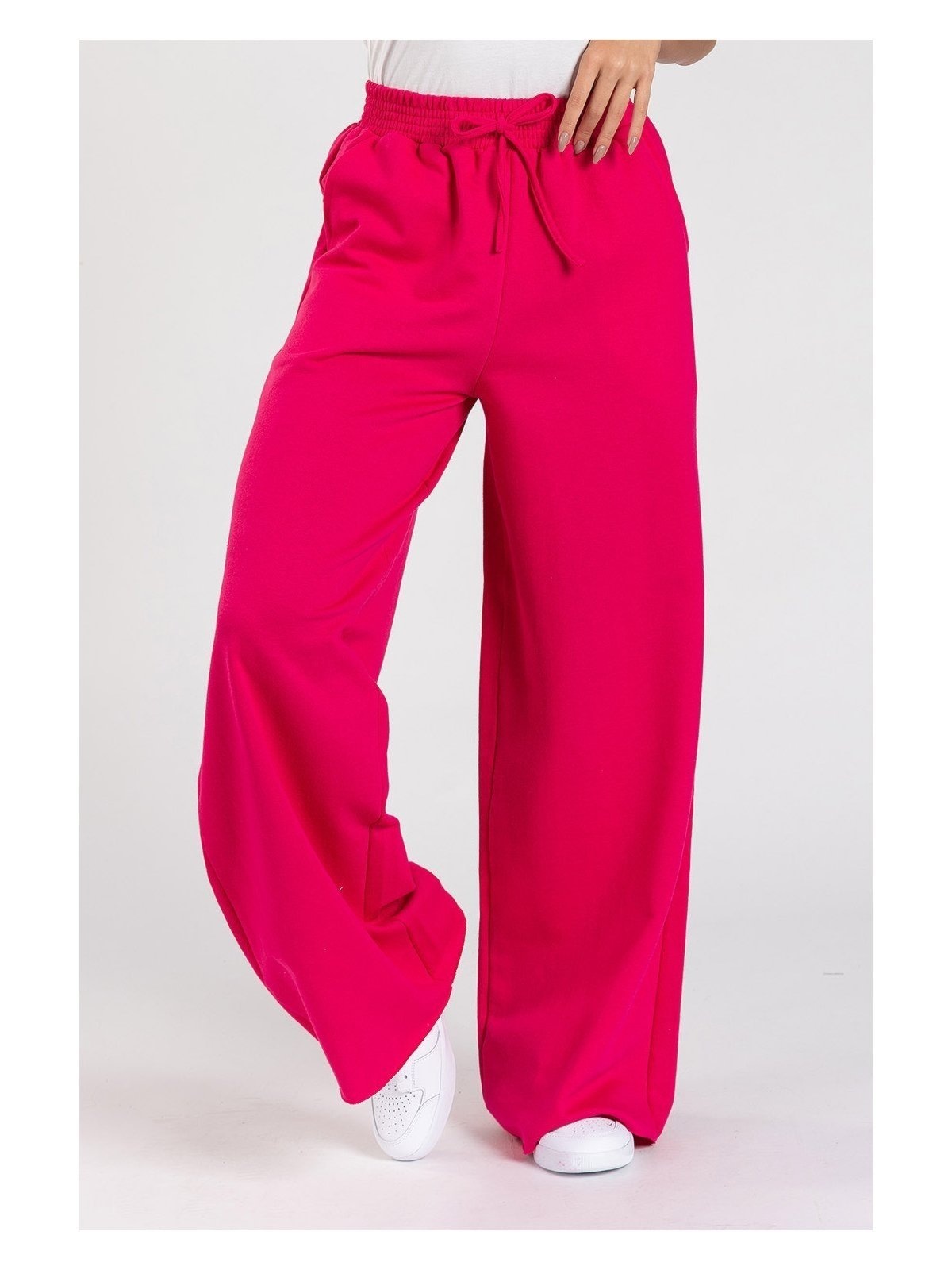Imagem principal Calça Moletinho Wide Leg Tai Feminina Meu Jeans pink