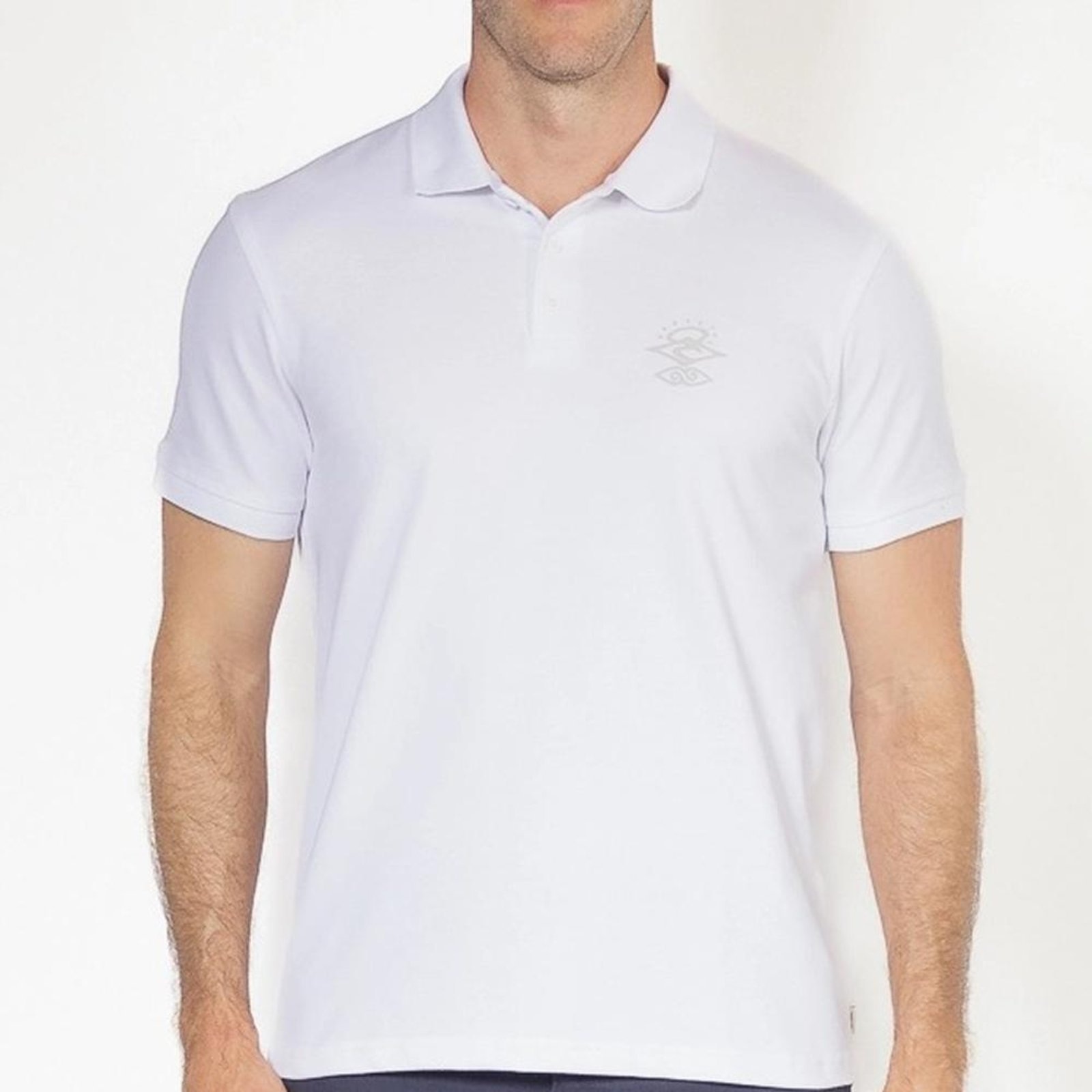 Imagem principal Camisa Rip Curl Polo Search Icon SM26 Masculina Rip Curl branco