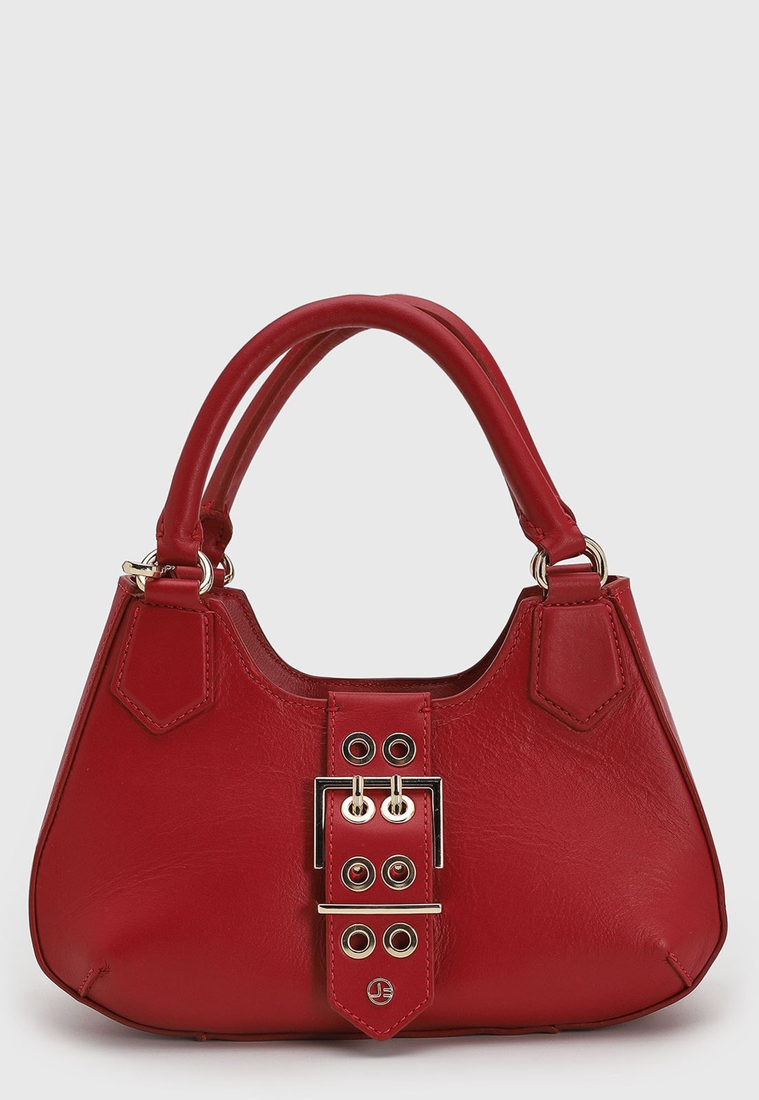 Imagem principal Bolsa Média Jorge Bischoff Detalhe Fivela Vermelha Jorge Bischoff vermelho