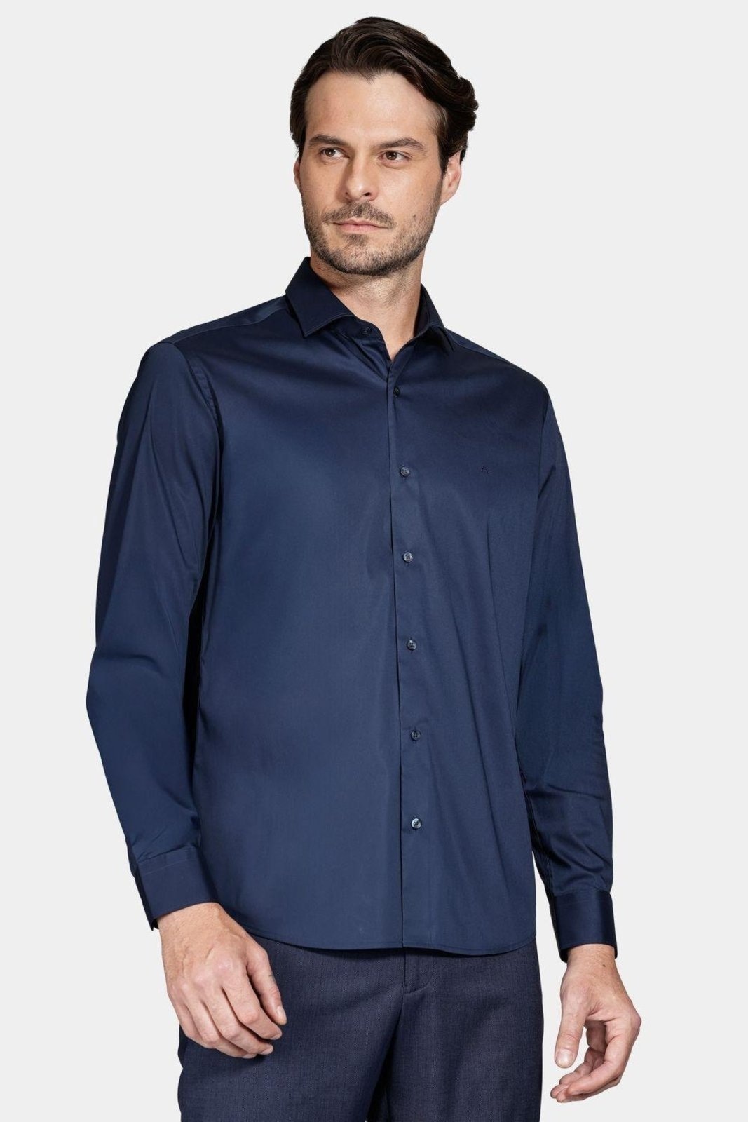 Imagem principal Camisa Aramis Manga Longa Tech Cotton Blend Marinho Aramis azul marinho