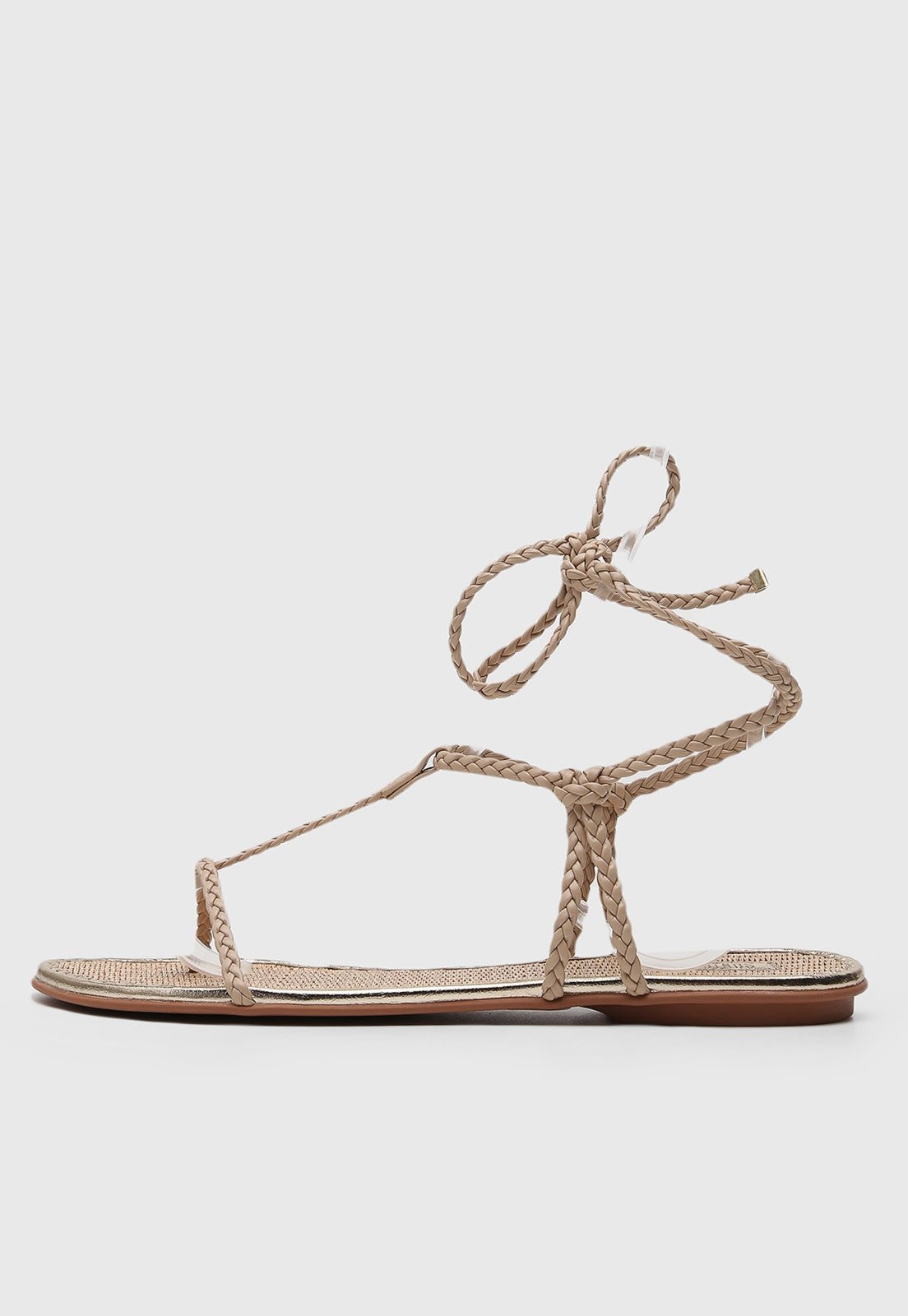 Imagem principal Rasteira Santa Lolla Tressê Santa Lolla bege