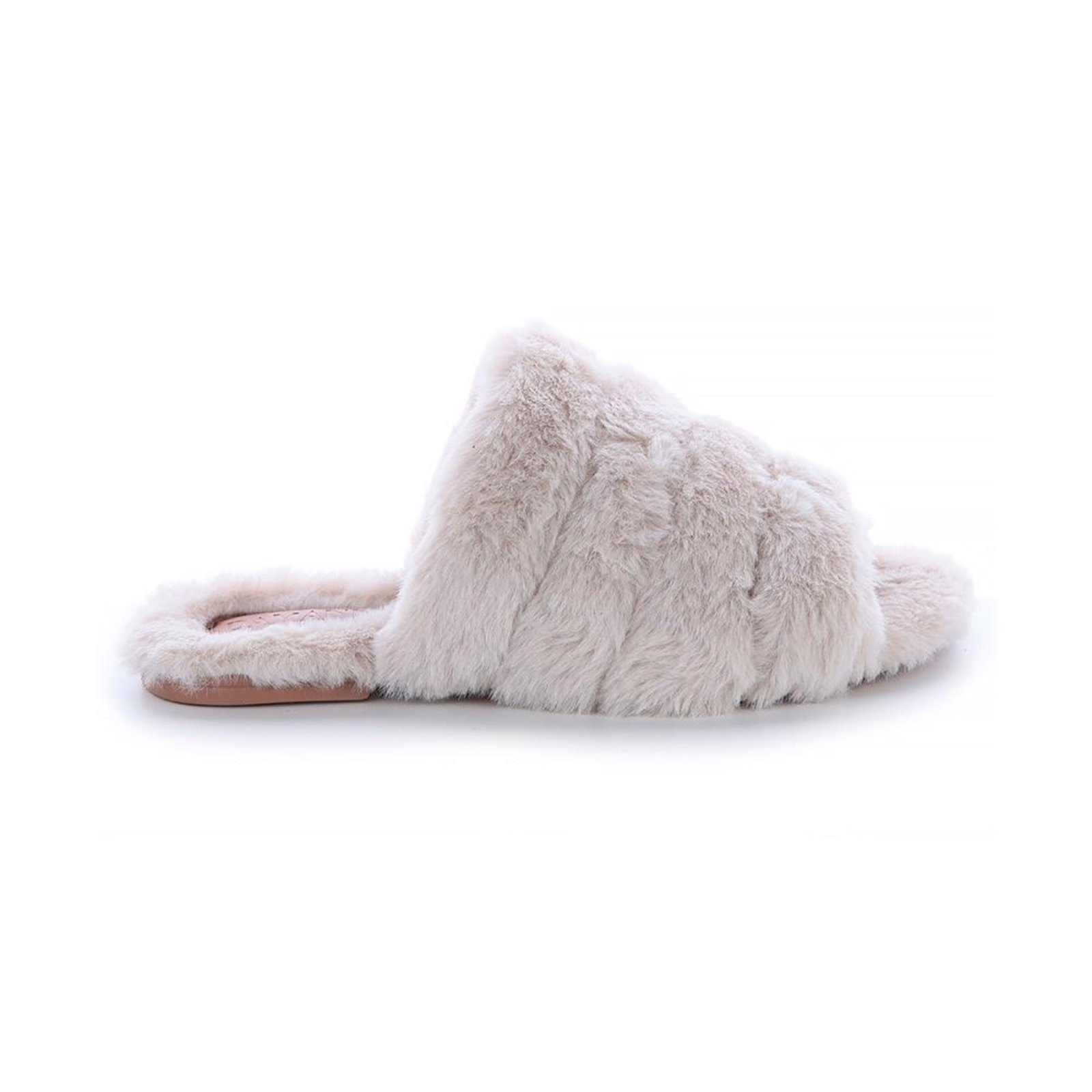 Imagem principal Rasteira Feminina Damannu Shoes Pelos Yana Off White Damannu Shoes off-white white