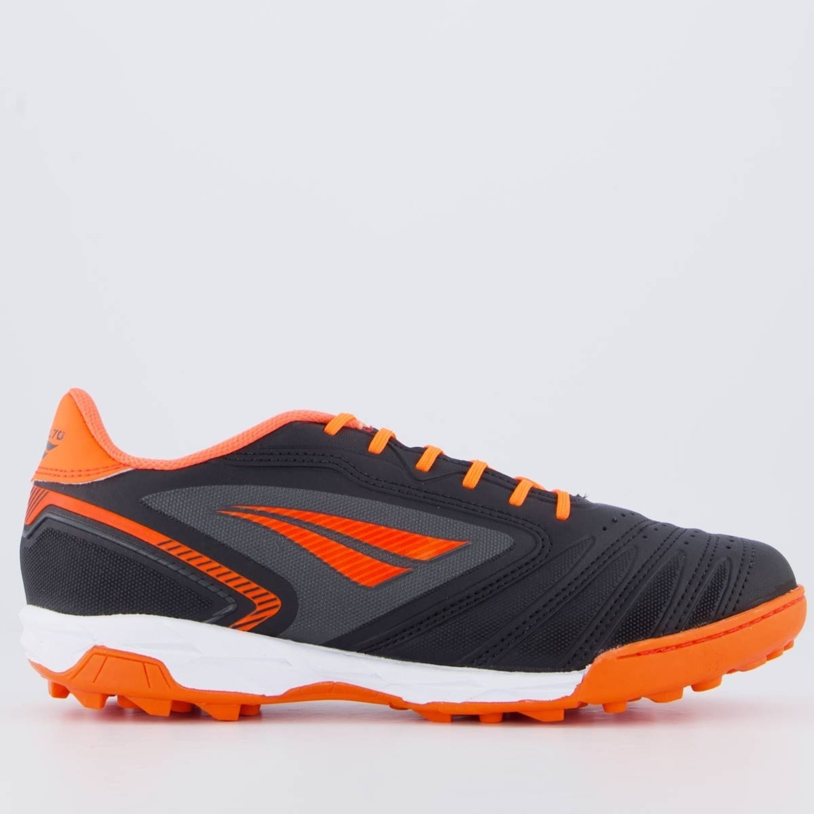 Imagem principal Chuteira Penalty Brasil 70 Y-1 Society Preta e Laranja Penalty preto