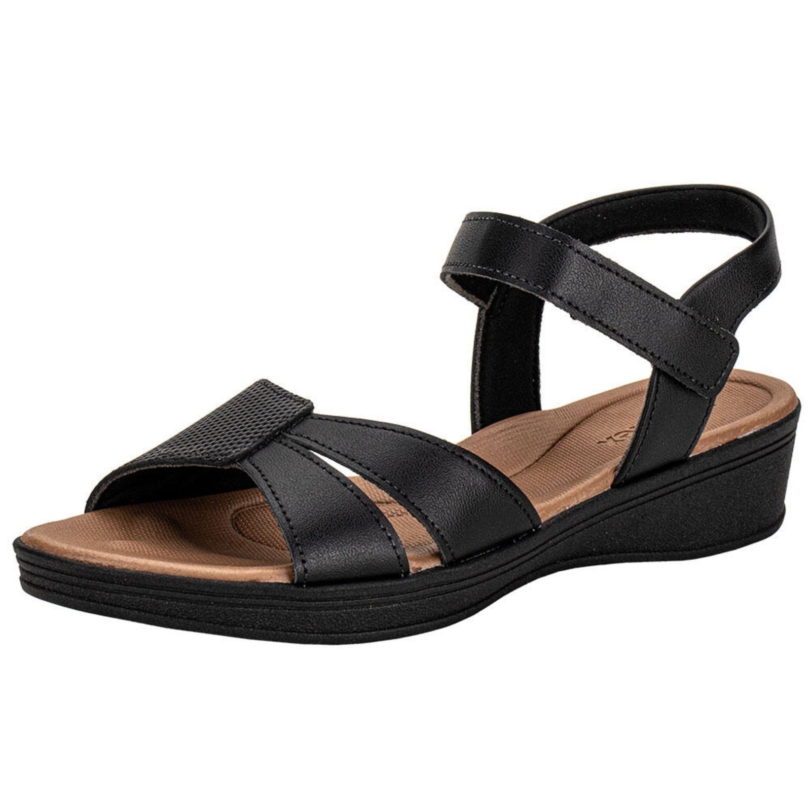 Imagem principal Sandália Feminina Anabela Usaflex Ud04011 0944011 Usaflex preto