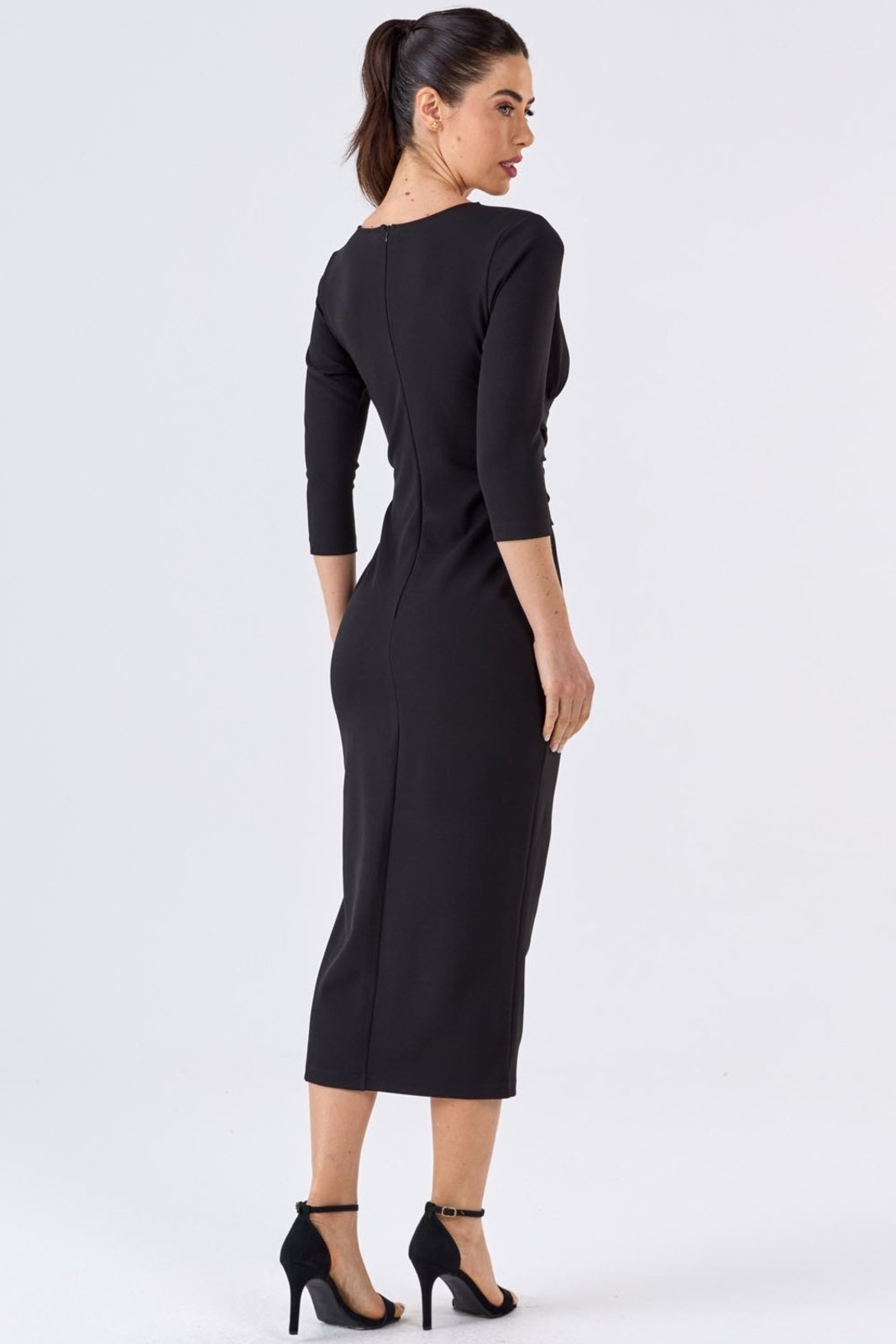 Imagem principal Vestido Midi PKS Com Argolas PKS preto