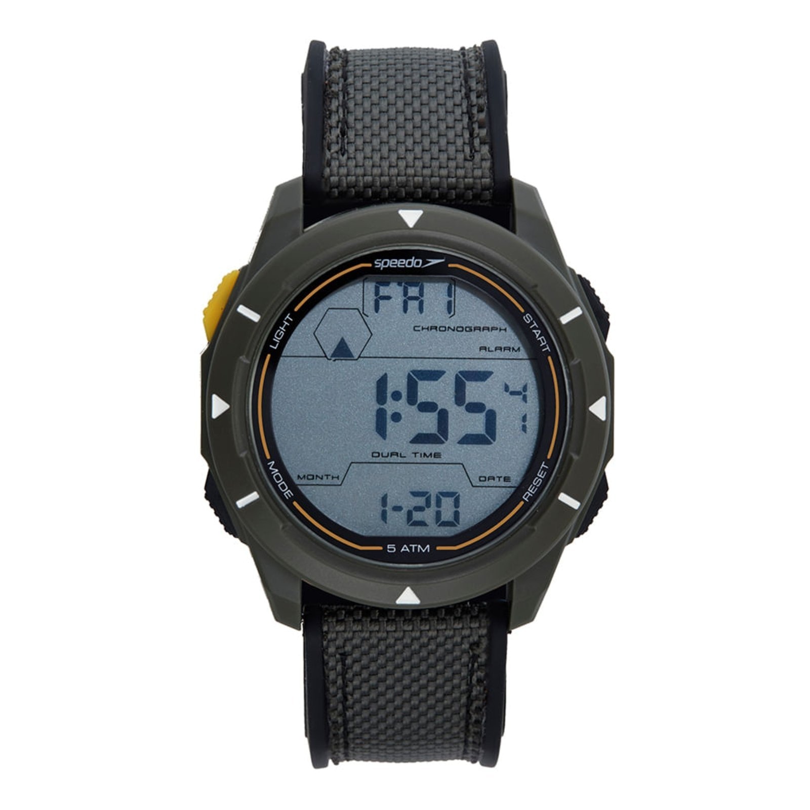 Imagem principal Relógio Speedo Masculino Digital Esportivo Nylon Speedo cinza