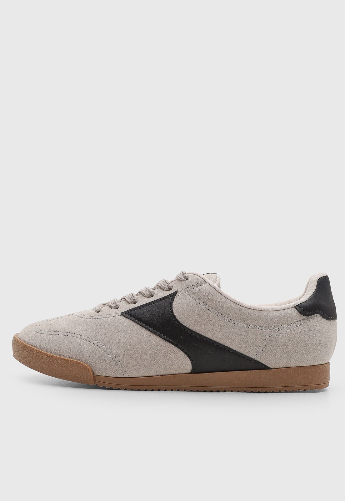 Imagem principal Tênis Feminino VIA UNO Detalhe Contrastante VIA UNO bege