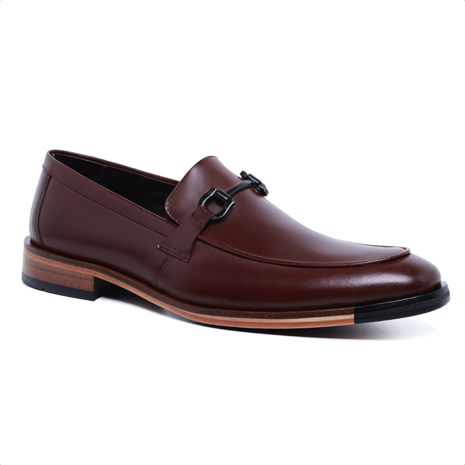 Imagem principal Sapato Masculino Social Malbork Loafer Couro Sola Couro 60495M Malbork marrom