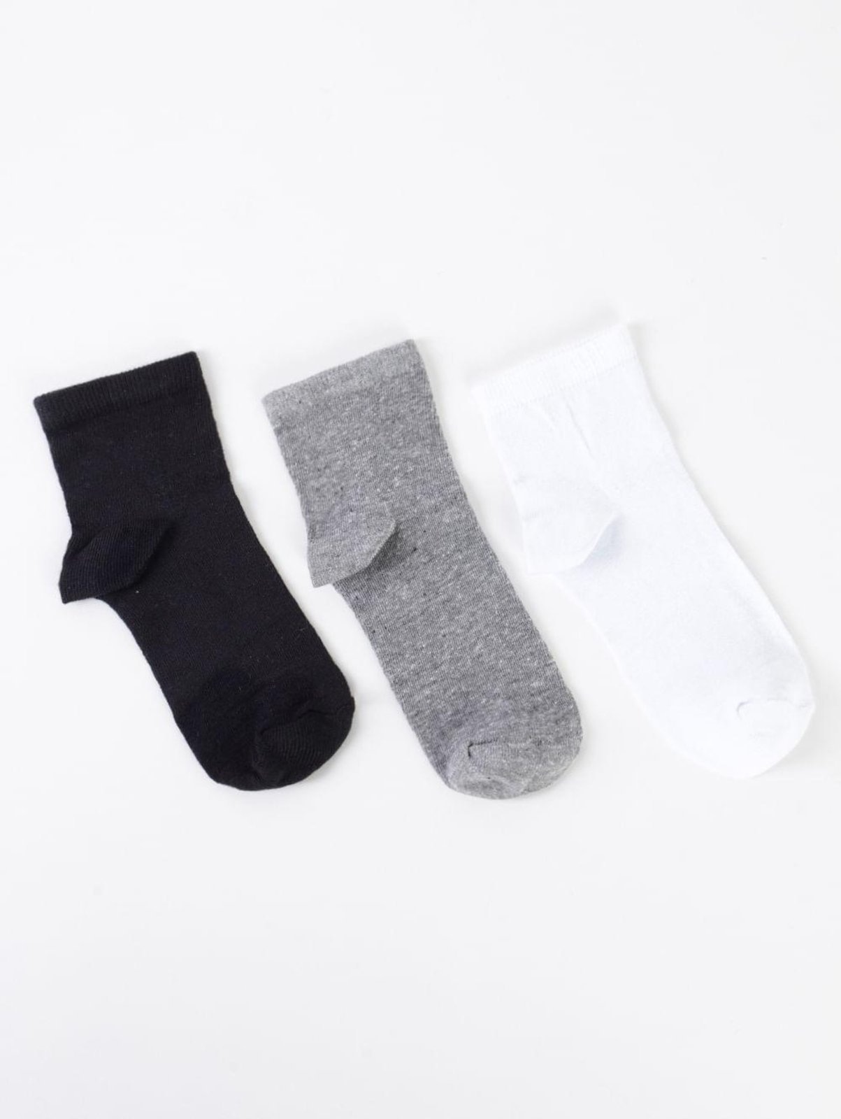 Imagem principal Kit com 03 Meias Trifil Femininas Preto/Cinza TRIFIL branco