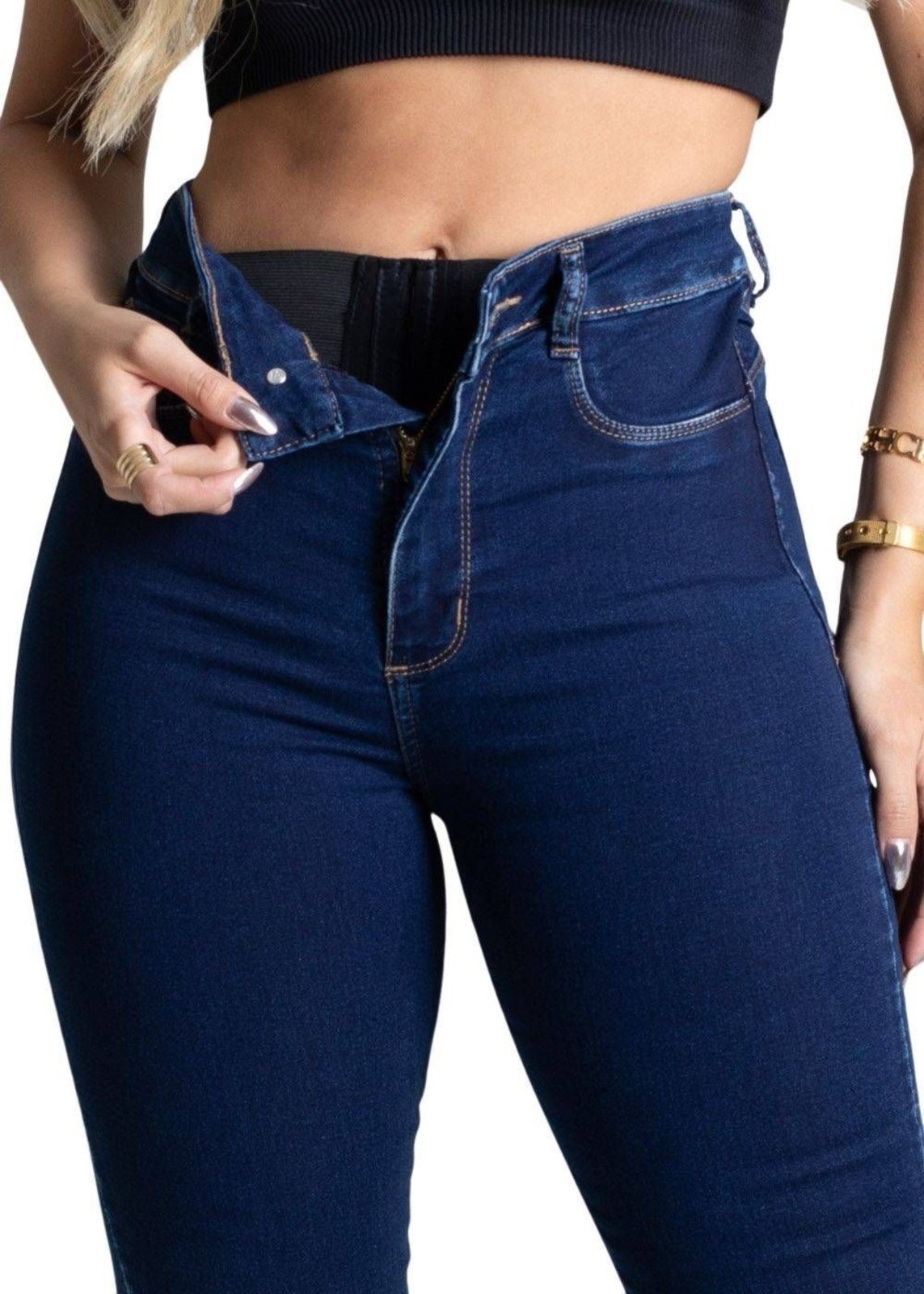 Imagem principal Calça Jeans Sawary Super Lipo - 277319 Sawary azul