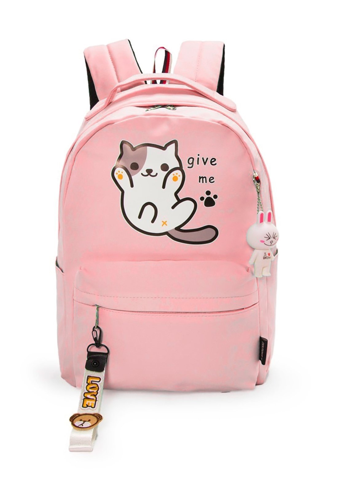Imagem principal Mochila Bolsa Yupe Escola Grande Reforçada Notebook Madami rosa