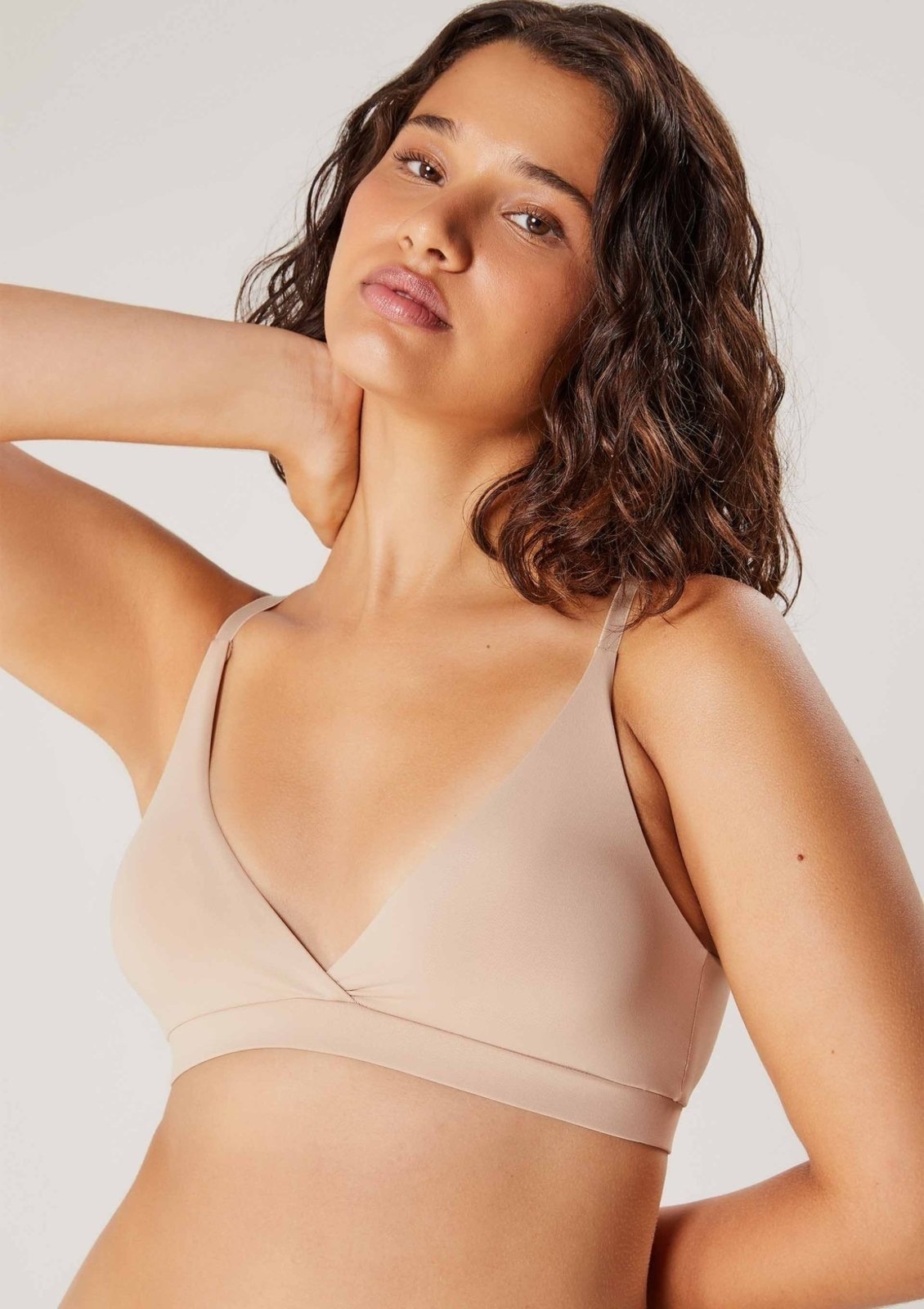 Imagem principal Sutiã Triângulo Microfibra Com Bojo Hering bege