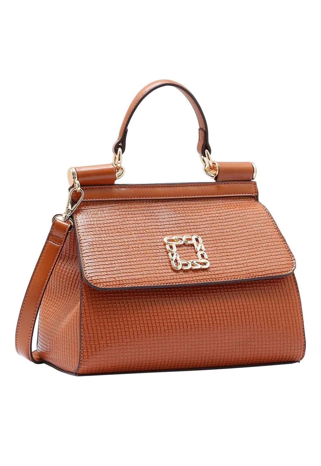 Imagem principal Bolsa Feminina Chenson Original Perolado Chic Mão Whisky 3485063 Chenson caramelo