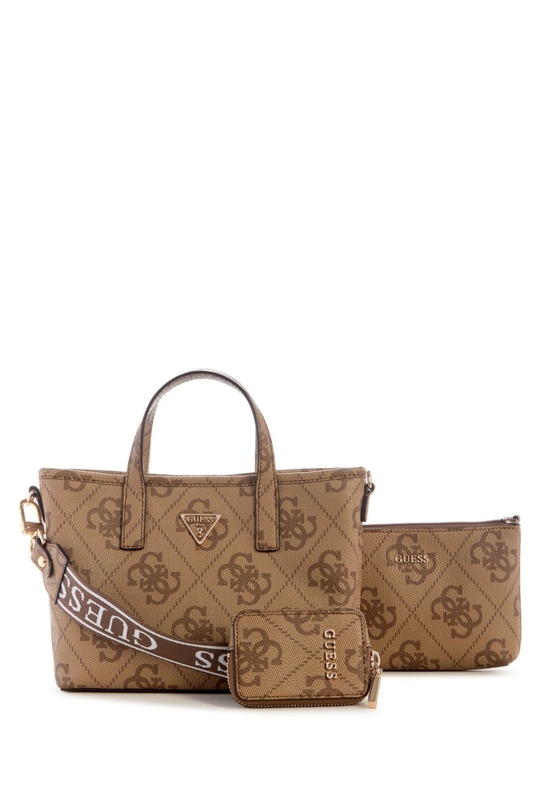 Imagem principal Bolsa Mini Latona Ii Tote Bege Guess amarelo