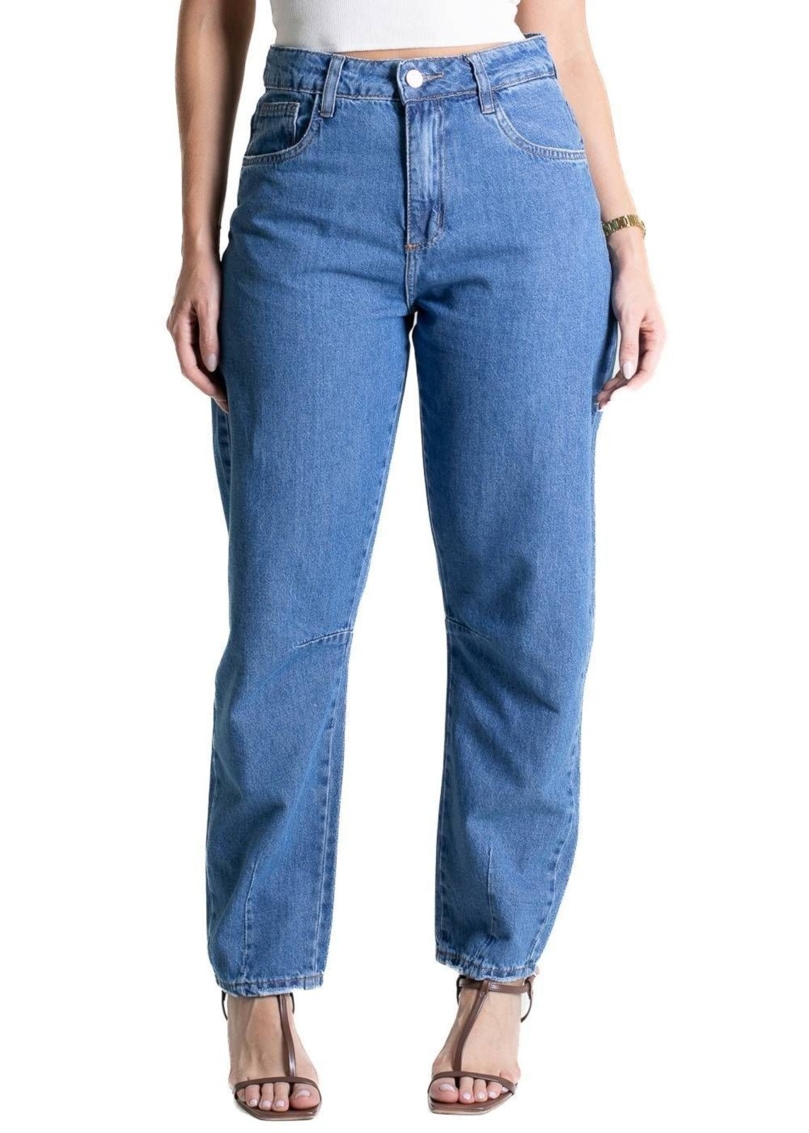 Imagem principal Calça Jeans Sawary Barrel - 281264 Sawary azul