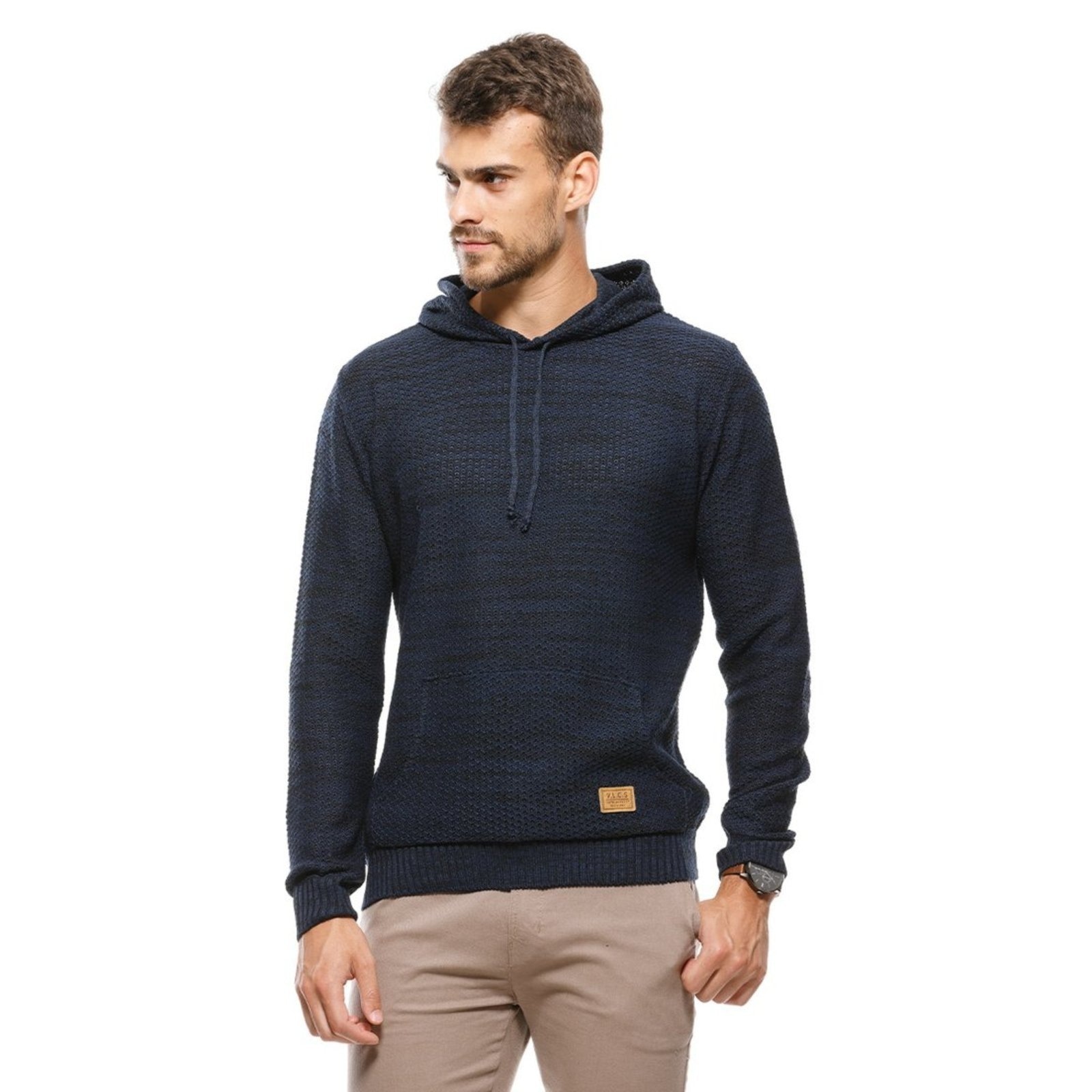 Imagem principal Blusa Retilinea Diferenciada VLCS VLCS VIOLAÇÕES azul marinho