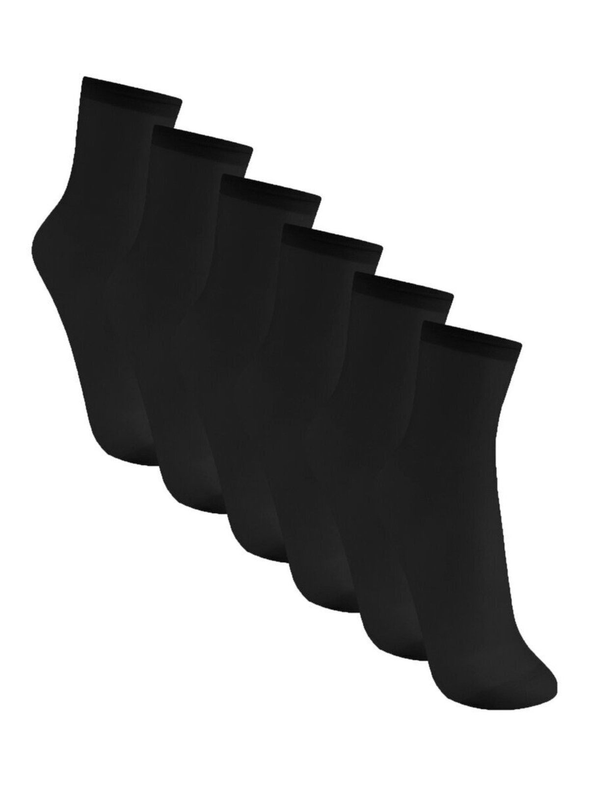 Imagem principal Kit com 6 Meias Soquete Fio 20 Trifil 6126 TRIFIL preto