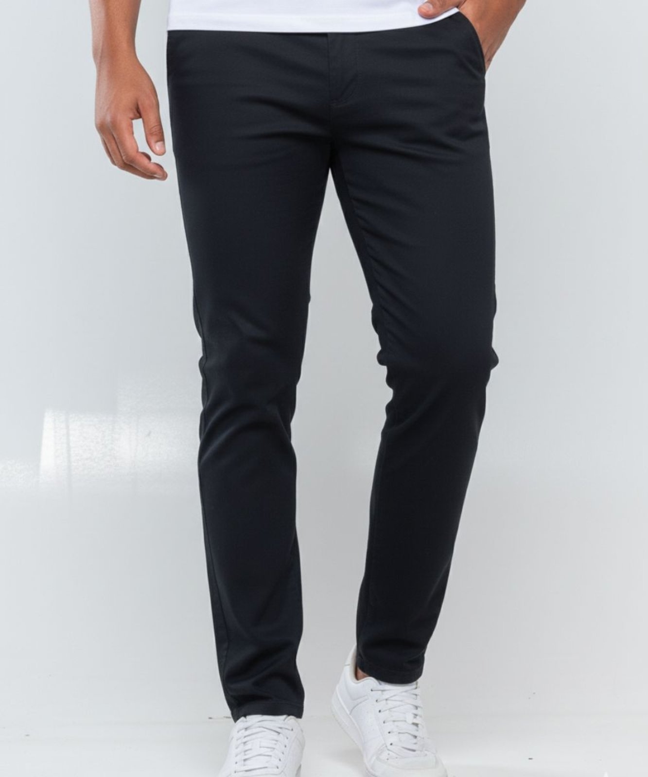 Imagem principal Calça Masculina SK Confortavel e Casual Ideal Dia a Dia TEX JEANS jeans/preto