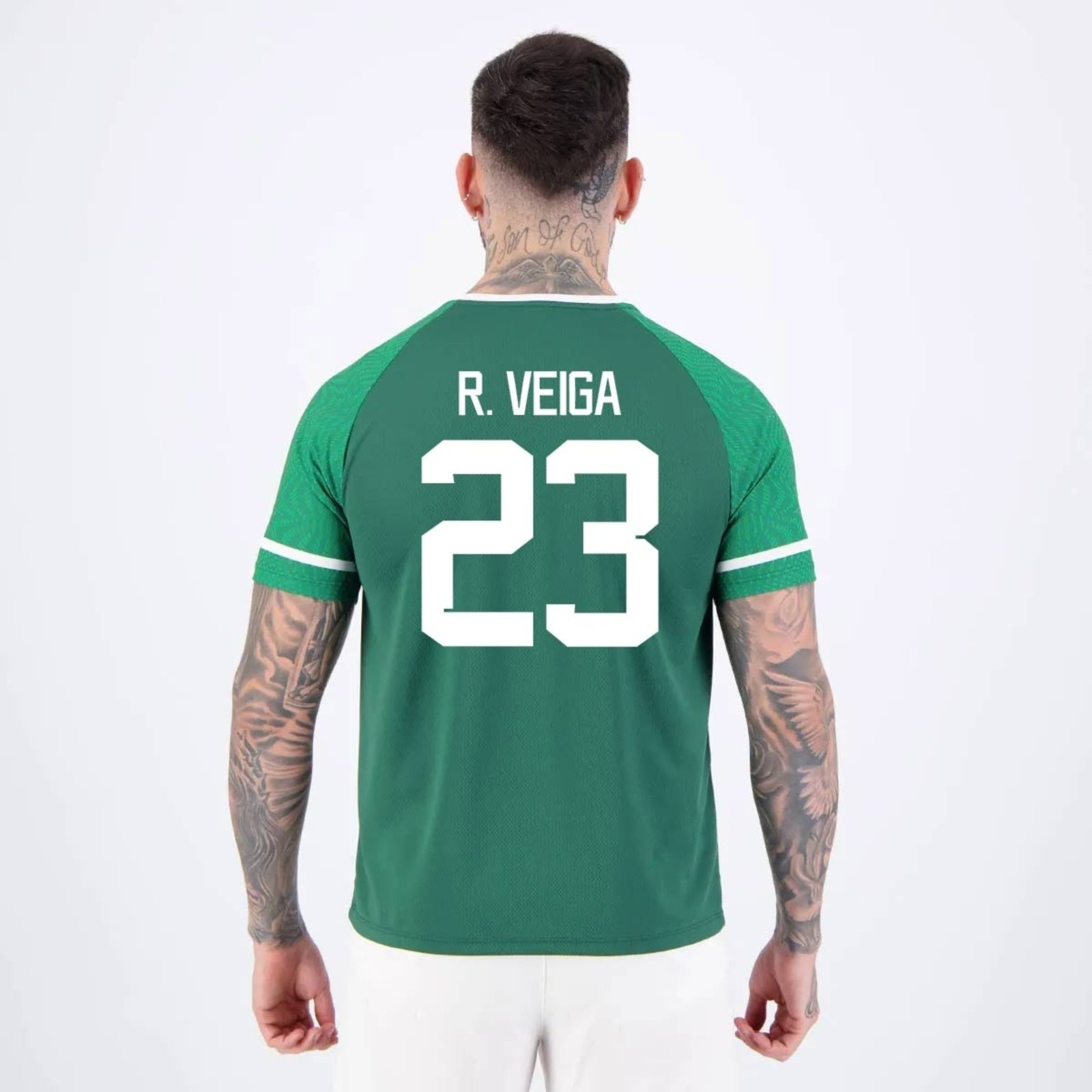 Imagem principal Camisa Palmeiras Verdão R. Veiga 23 Escudo Betel verde