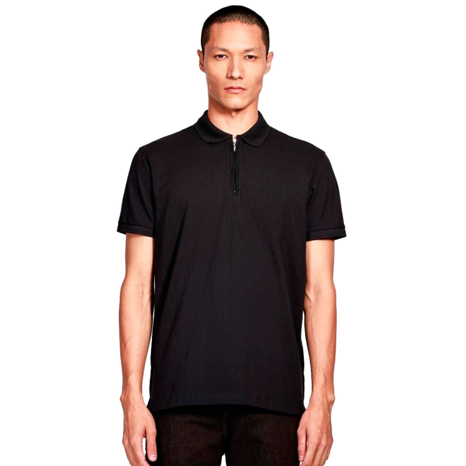 Imagem principal Camisa Polo Aramis Piquet Zip Ve25 Masculino Aramis preto