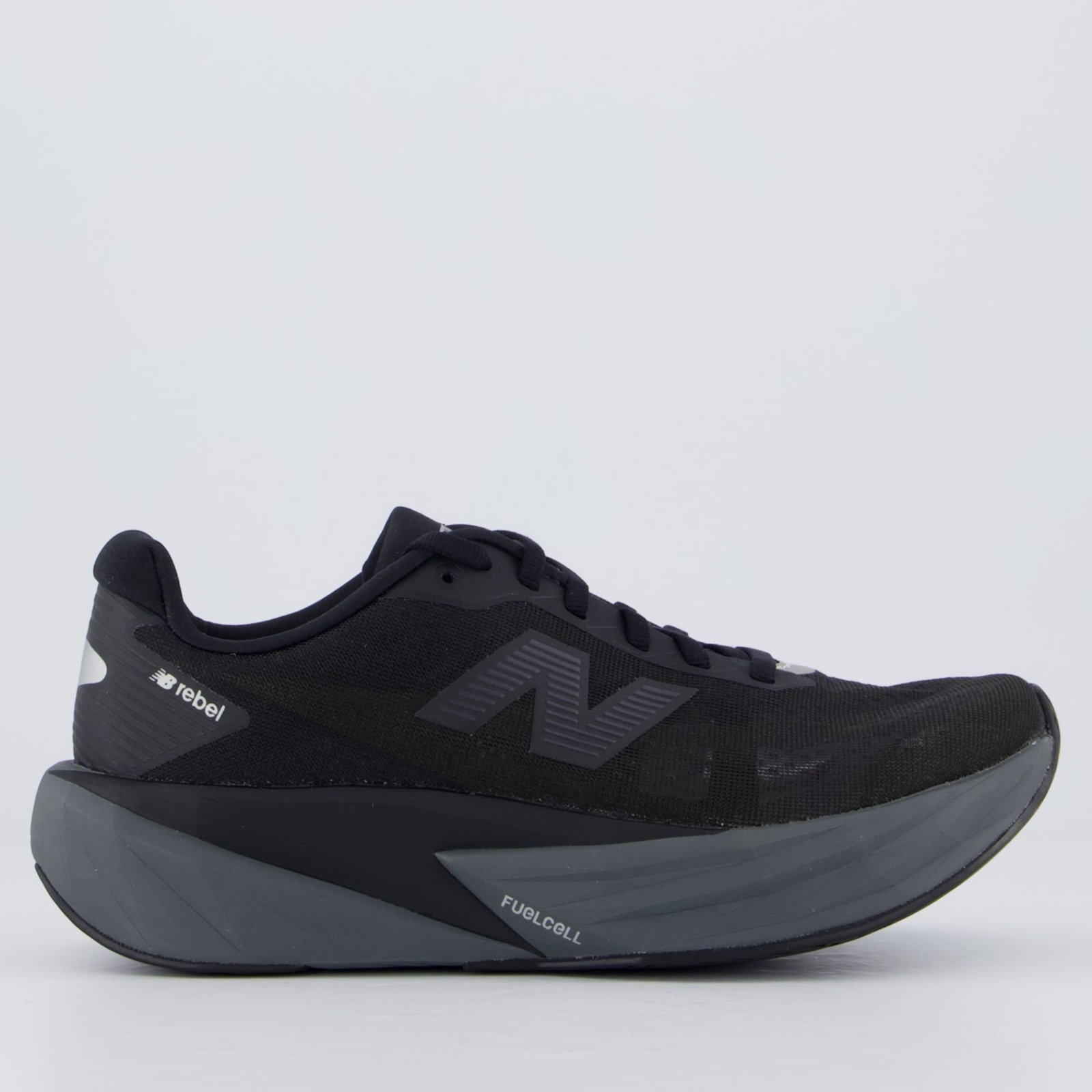 Imagem principal Tênis New Balance Fuelcell Rebel V5 Feminino Cinza e New Balance preto