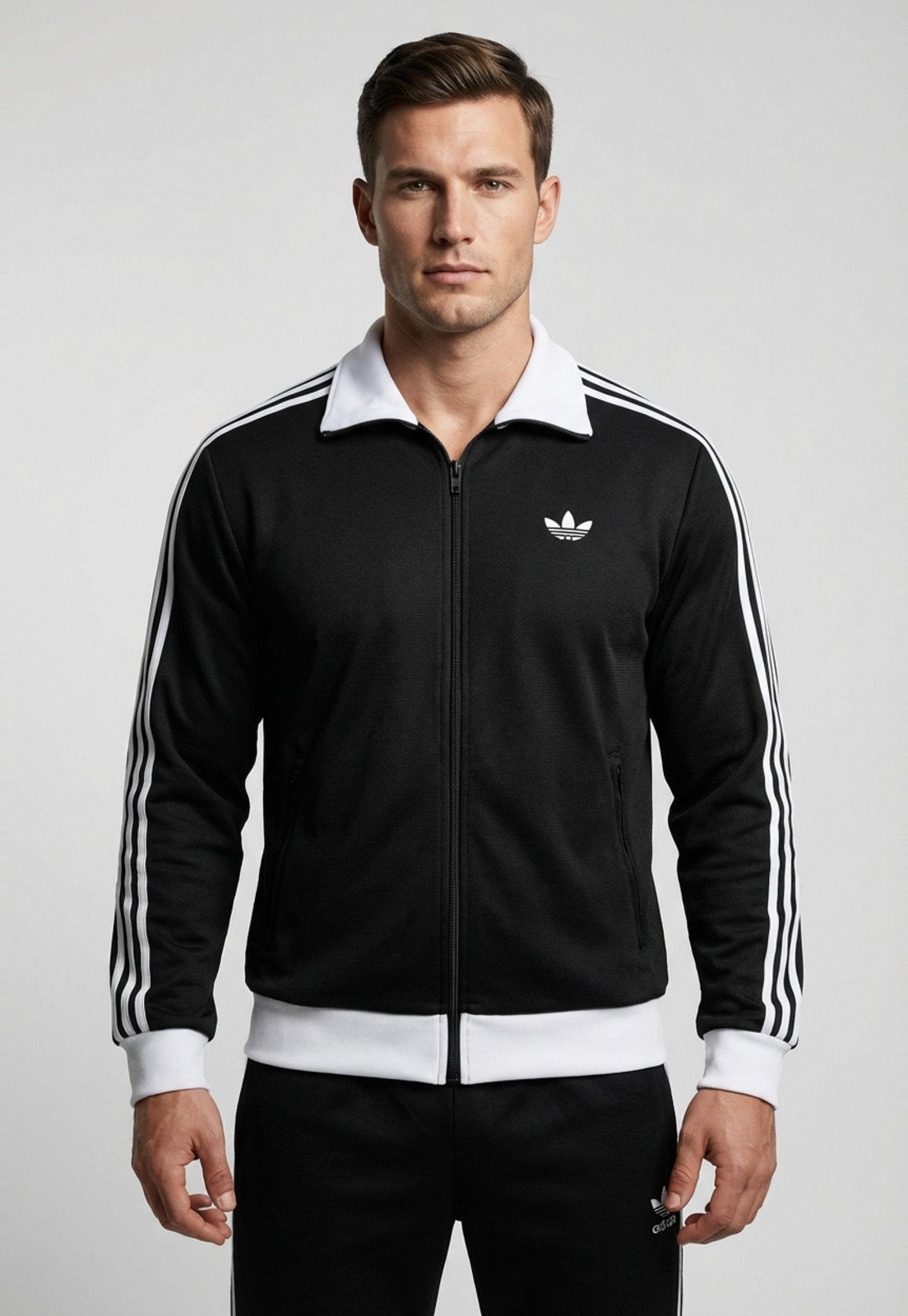Imagem principal Jaqueta Masculina adidas Originals Classic TT Preta adidas Originals preto