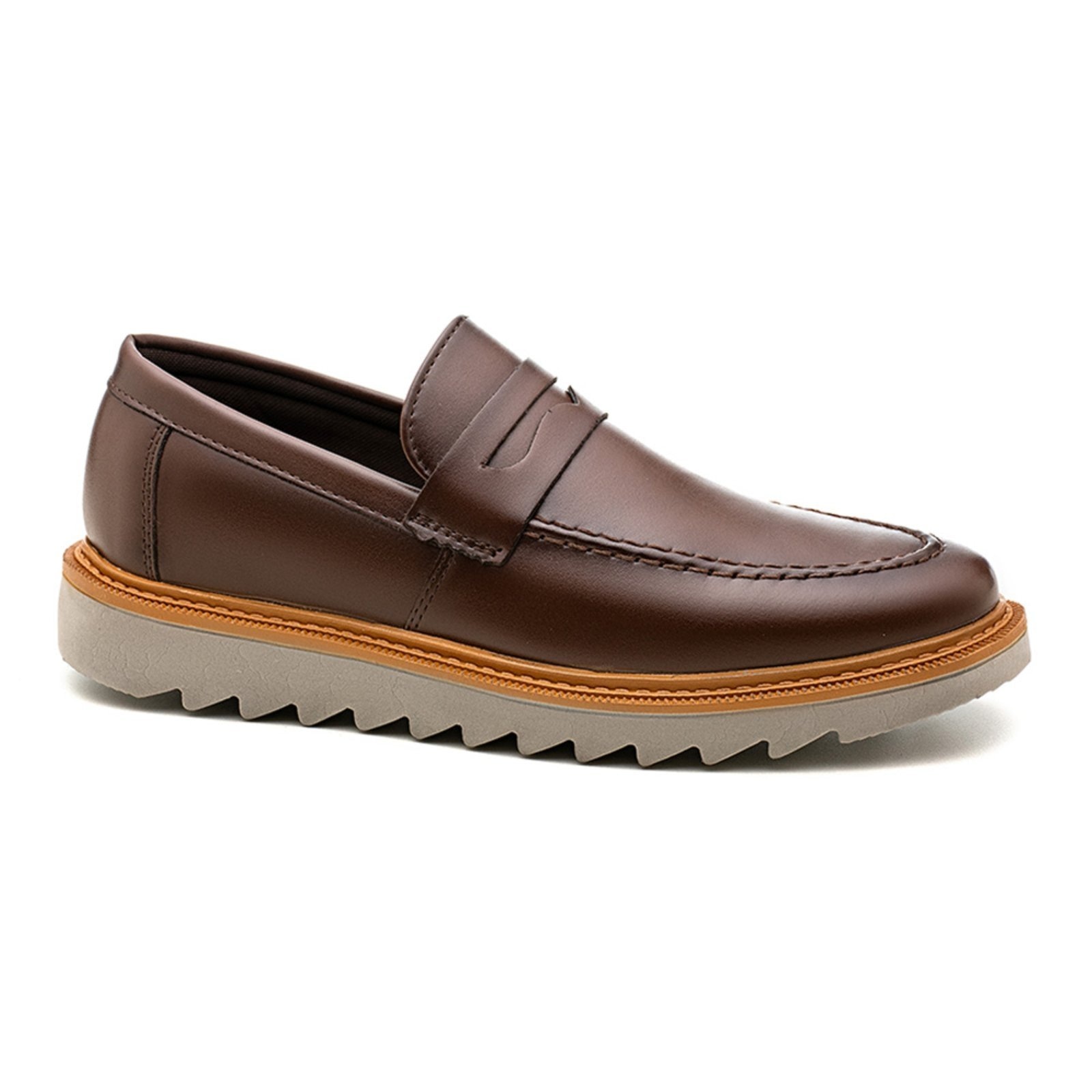 Imagem principal Sapato Masculino Casual Loafer Tratorado Premium CNZ DuPRADO marrom