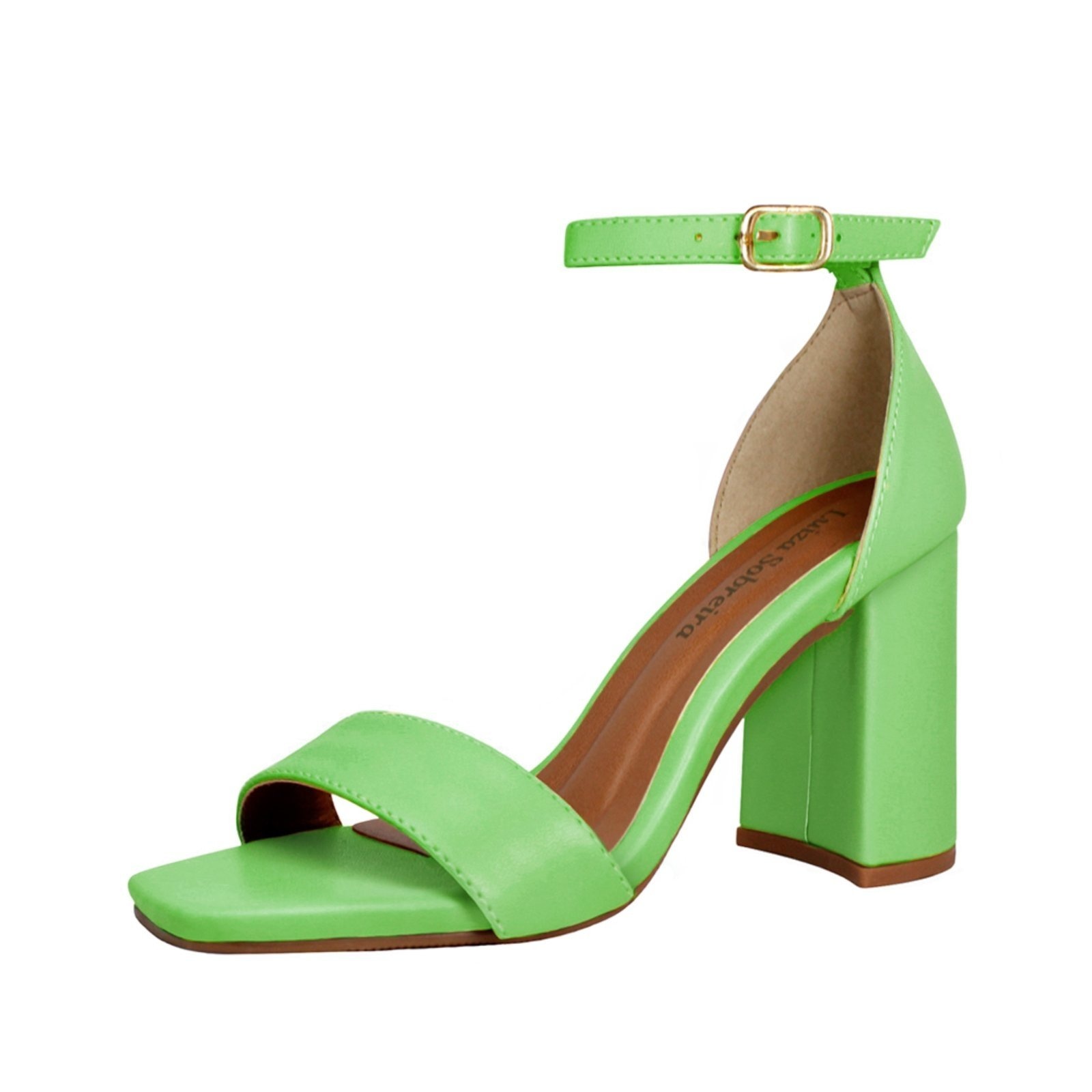 Imagem principal Sandália Salto Alto Grosso Luiza Sobreira Mod. 2165 Luiza Sobreira verde
