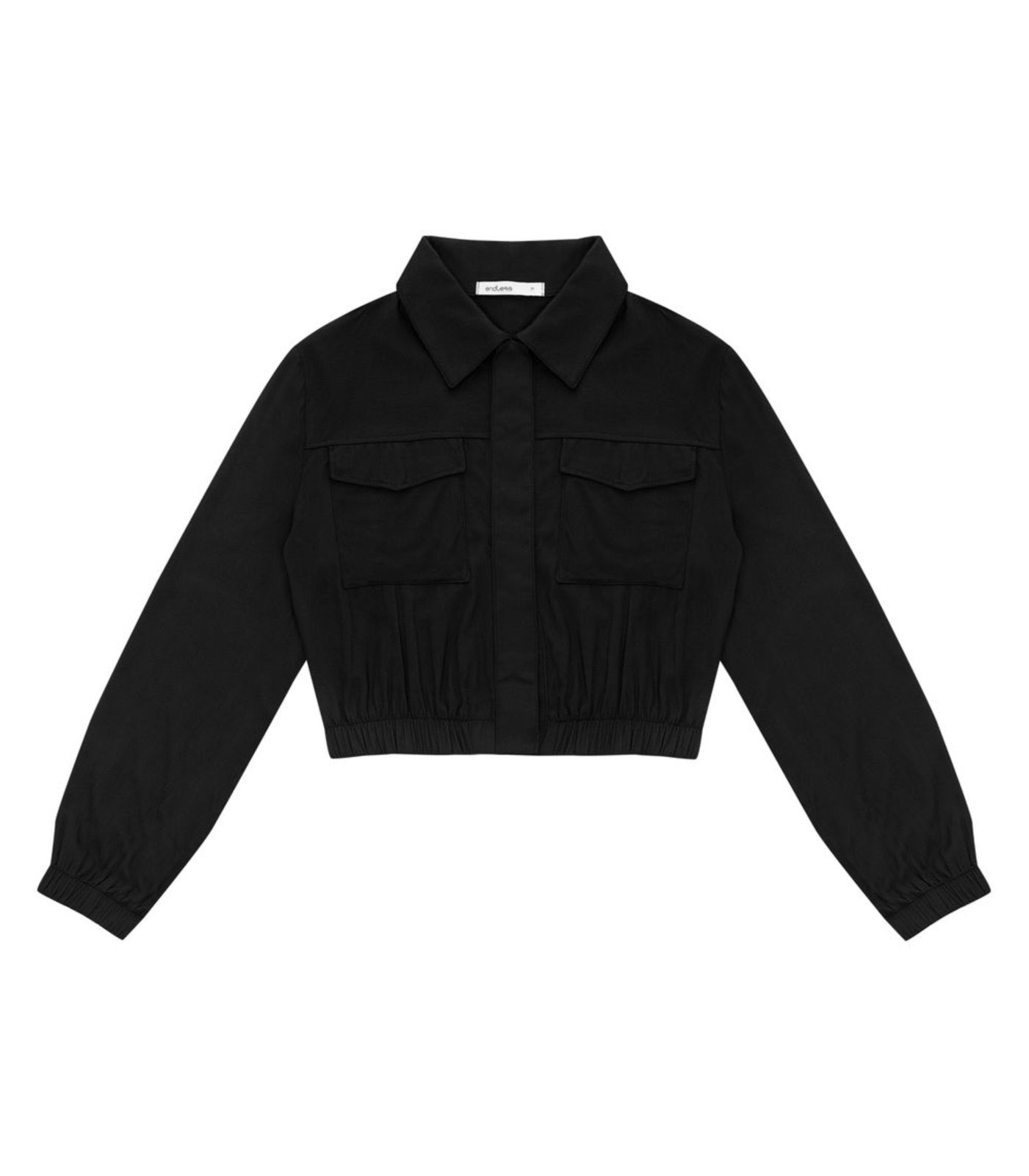 Imagem principal Jaqueta Feminino em Viscose Dobby Endless Endless preto