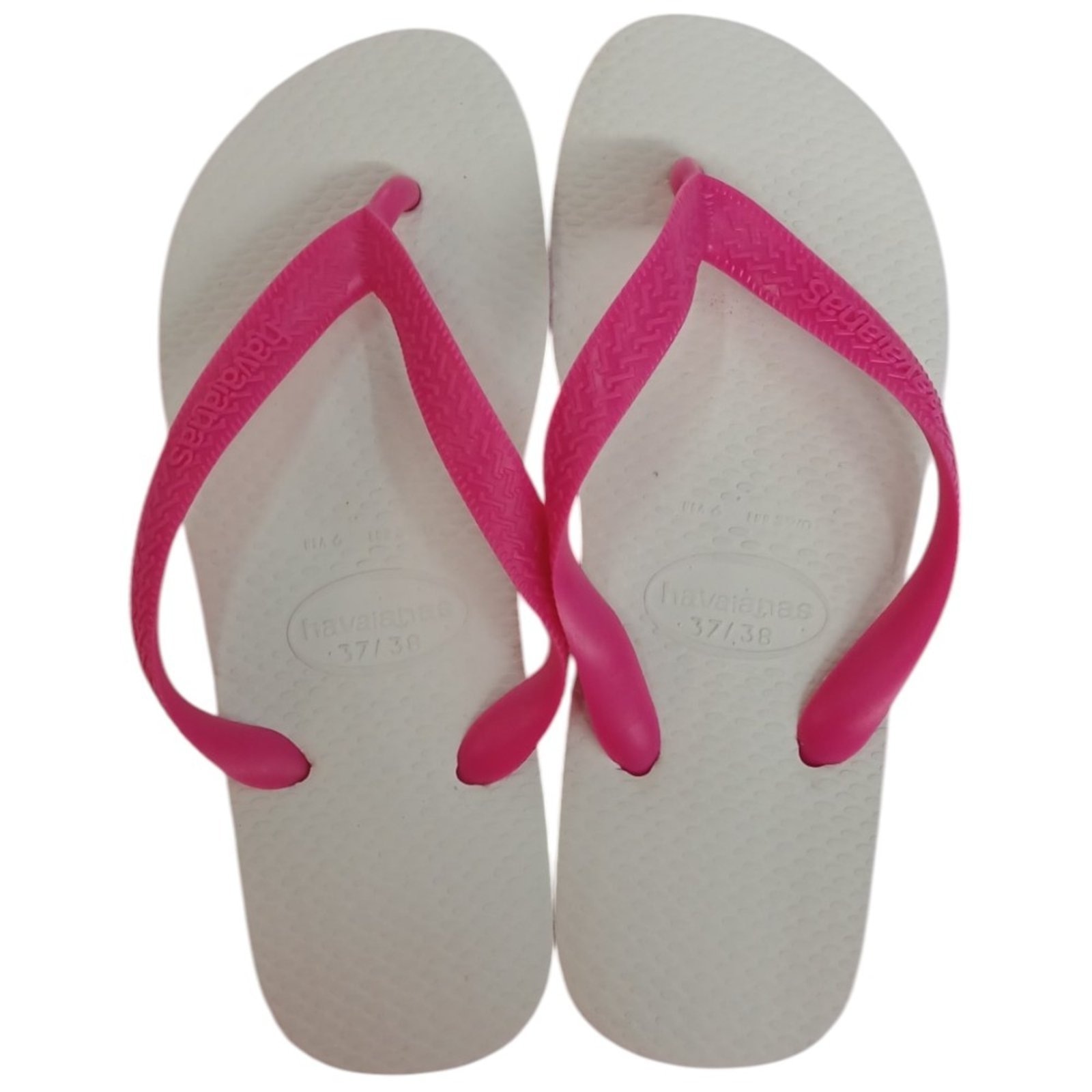 Imagem principal Chinelo Feminino Havaianas Tradicional Branco Havaianas rosa