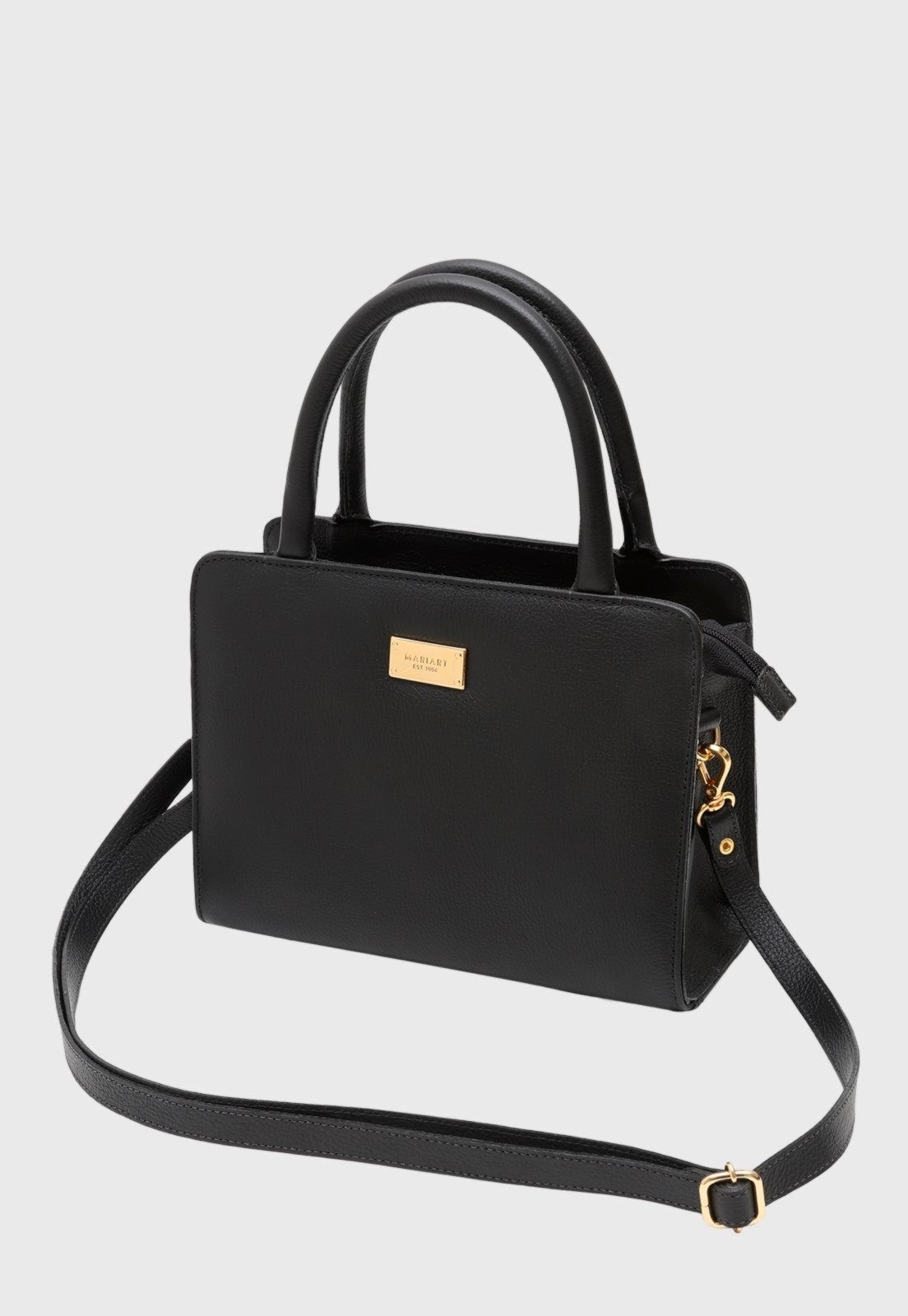 Imagem principal Bolsa Transversal Couro Mariart Maia Preta Mariart preto