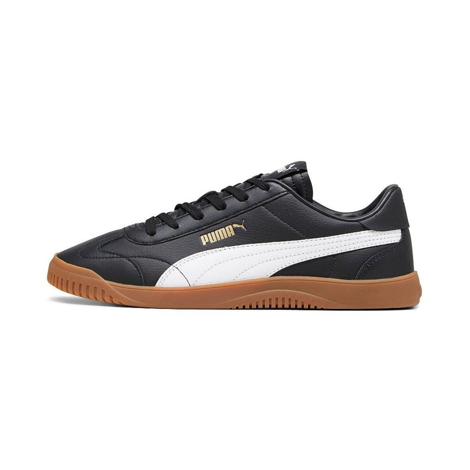 Imagem principal Tênis Puma Club 5V5 Black/White/Gold Puma preto black