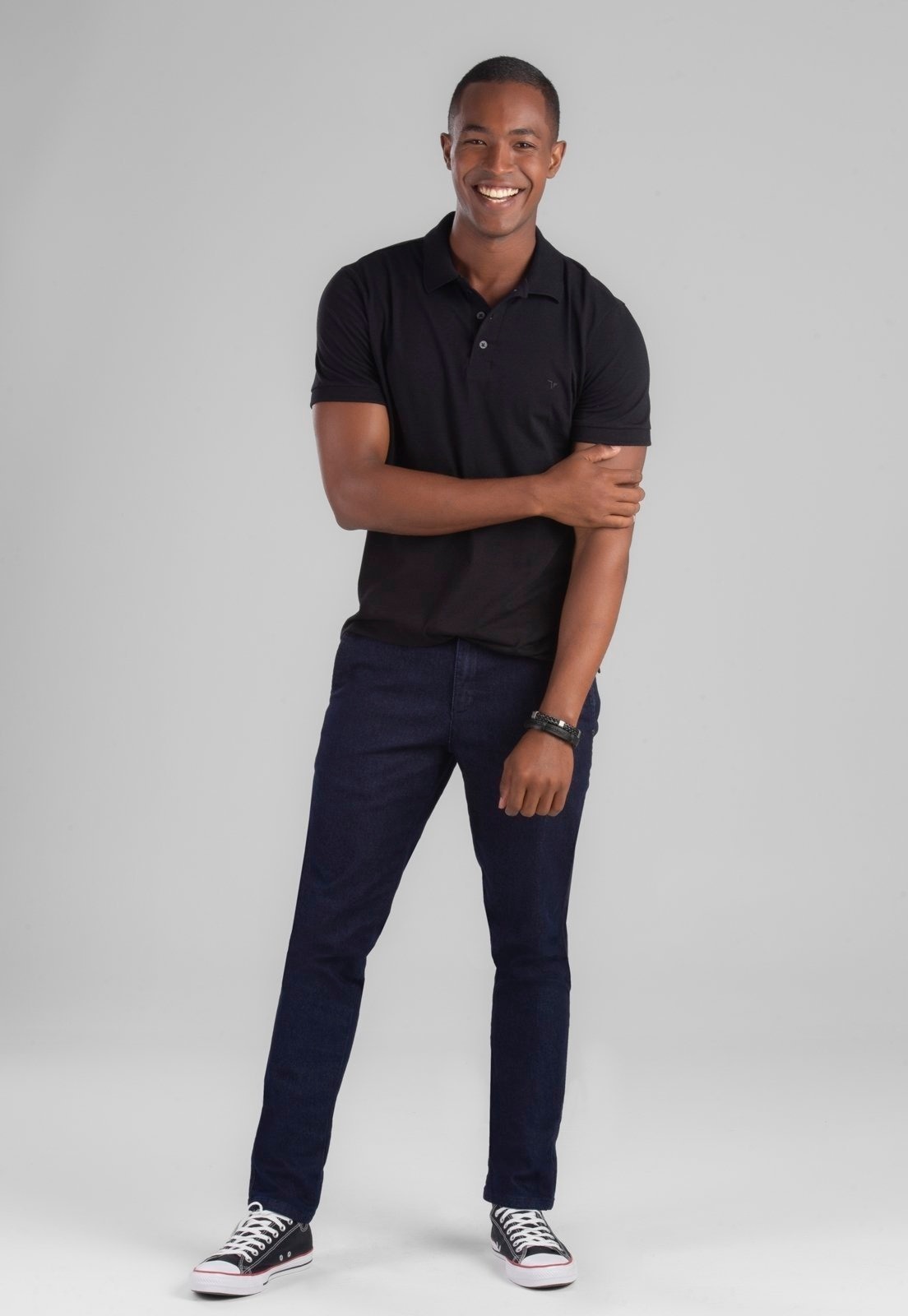 Imagem principal Calça Jeans Traymon Chino Slim Blue Black Traymon azul marinho blue